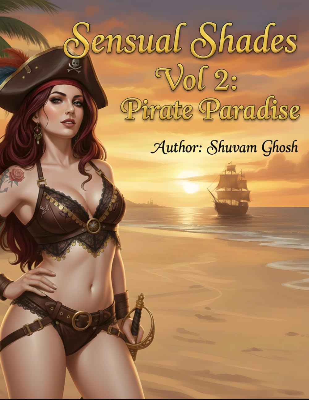 Sensual Shades Vol 2: Pirate Paradise: Adult Coloring Book