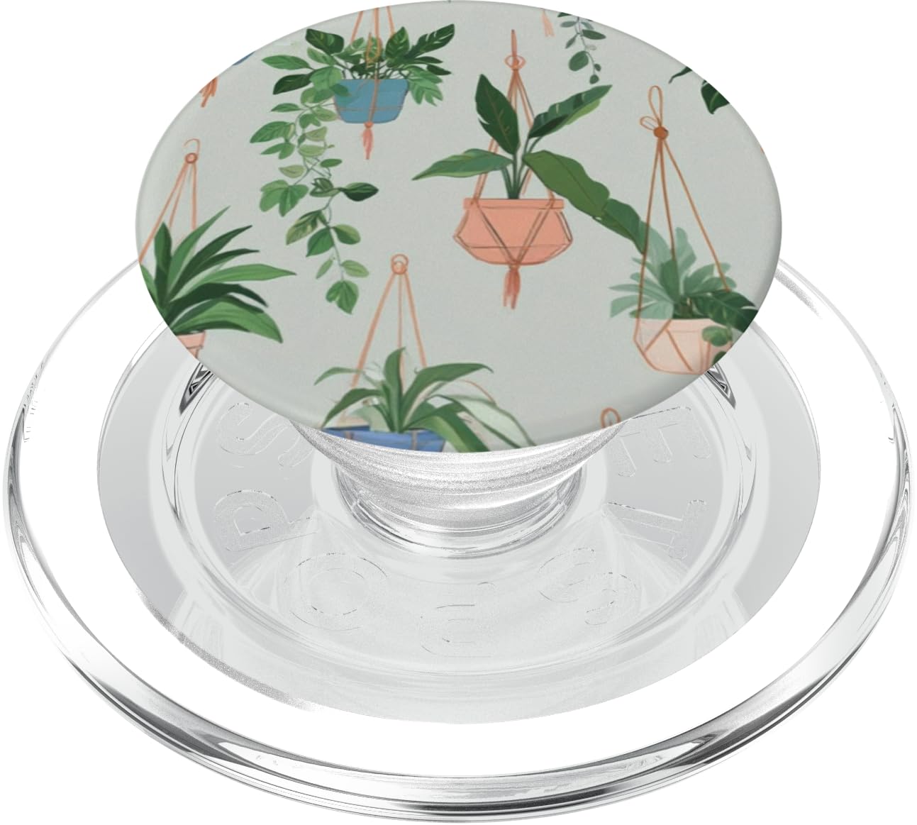 Hanging Around Potted Plants PopSockets PopGrip for MagSafe