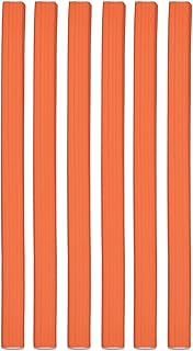 Encrespadores de cabelo esponja Varas de ondulação flexíveis para cabelo Torção de cabelo Encrespadores de cabelo de torção Rolos de espuma de torção sem calor Hastes de cabelo para cabelos curtos e Modeladores de cabelo,Modelador de cabelo,Rolo de espuma para cabelo,Sem Calor Haste de Cabelo,Ferramenta para ondular o cabelo Orange