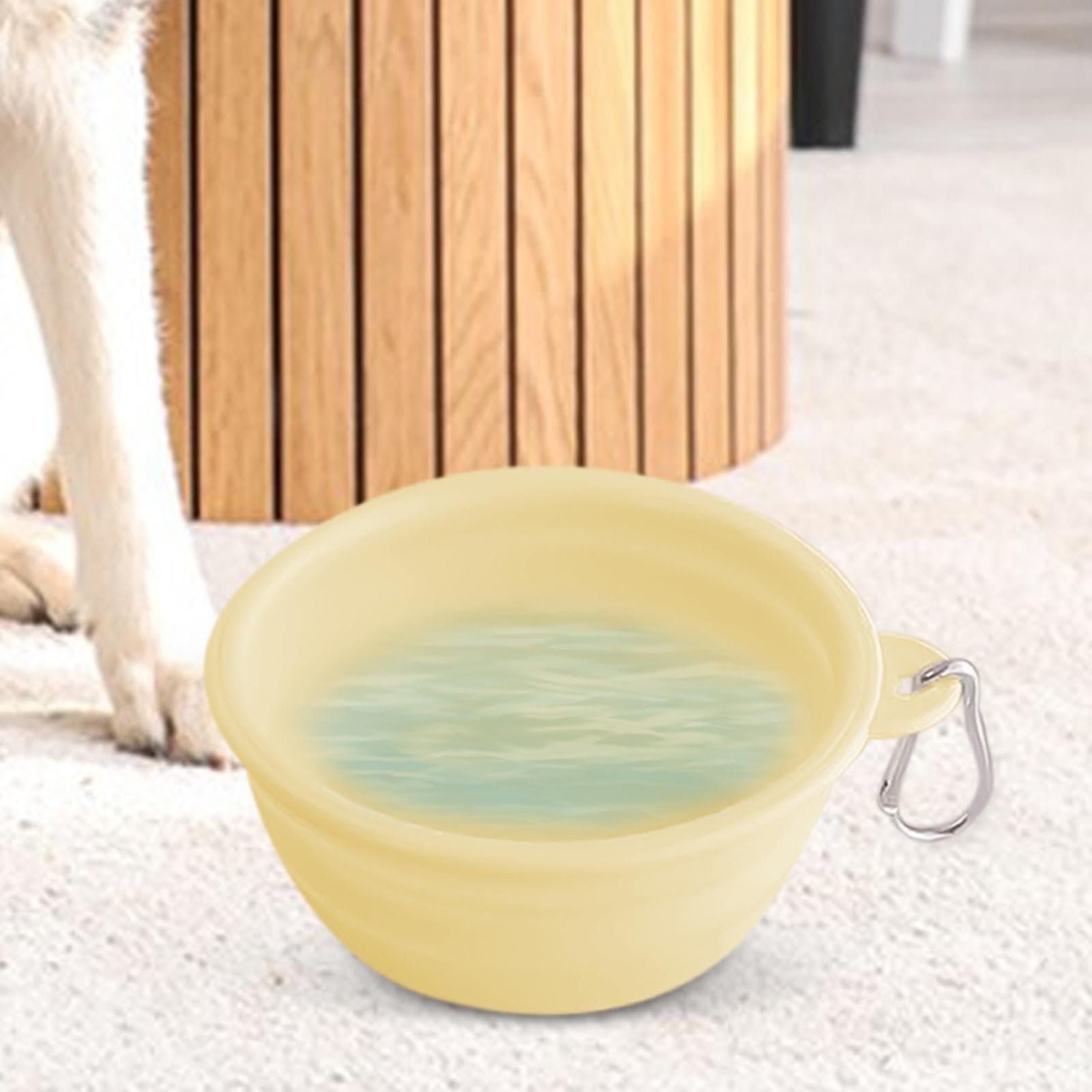Zusammenklappbare Hundenäpfe,Faltbarer Wassernapf für Hunde