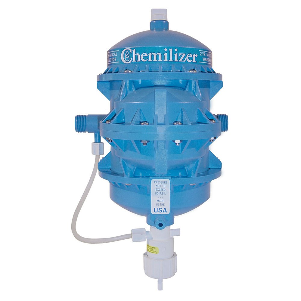 Non-Electric Fertilizer Injector, Chemilizer Injector, 1 to 100oz Ratio