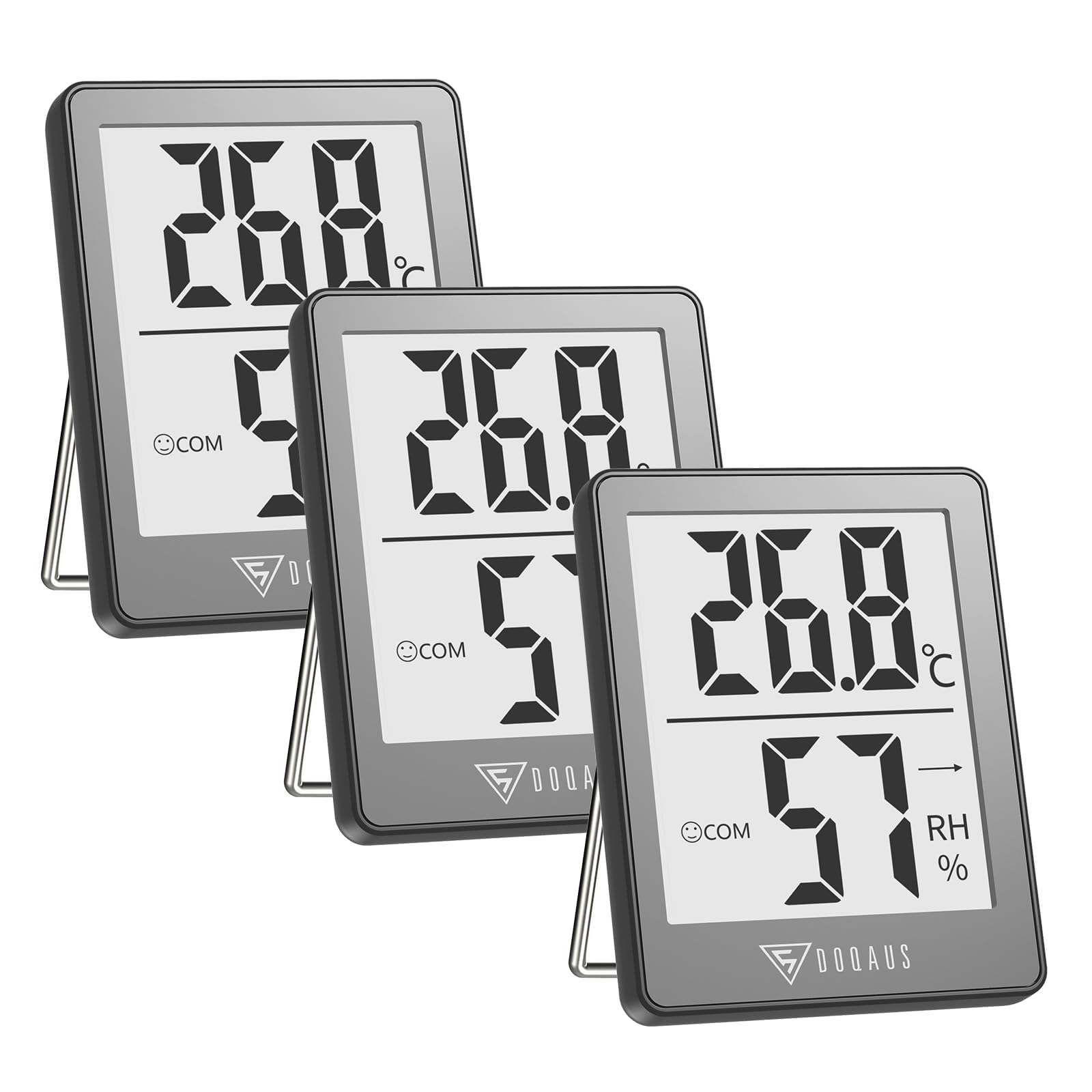 DOQAUS Digital Hygrometer Innen