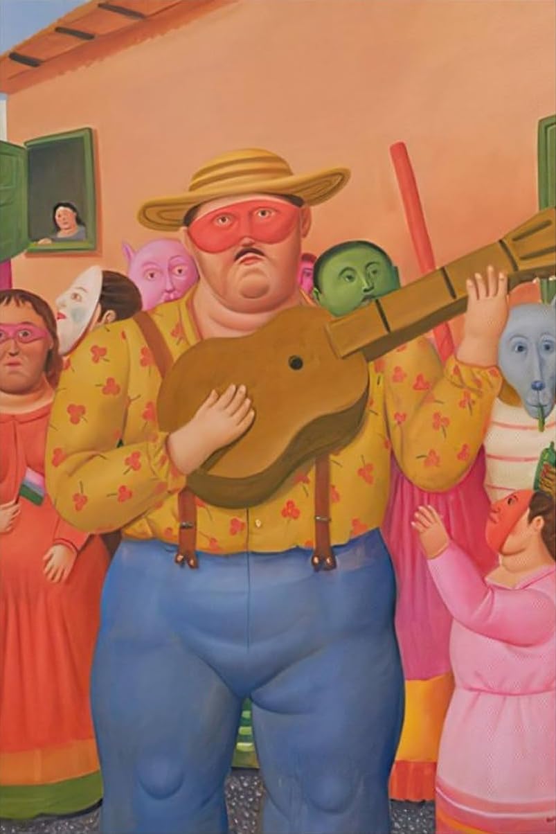 Fernando Botero Poster en Prints< Zelfportret>Wall Art