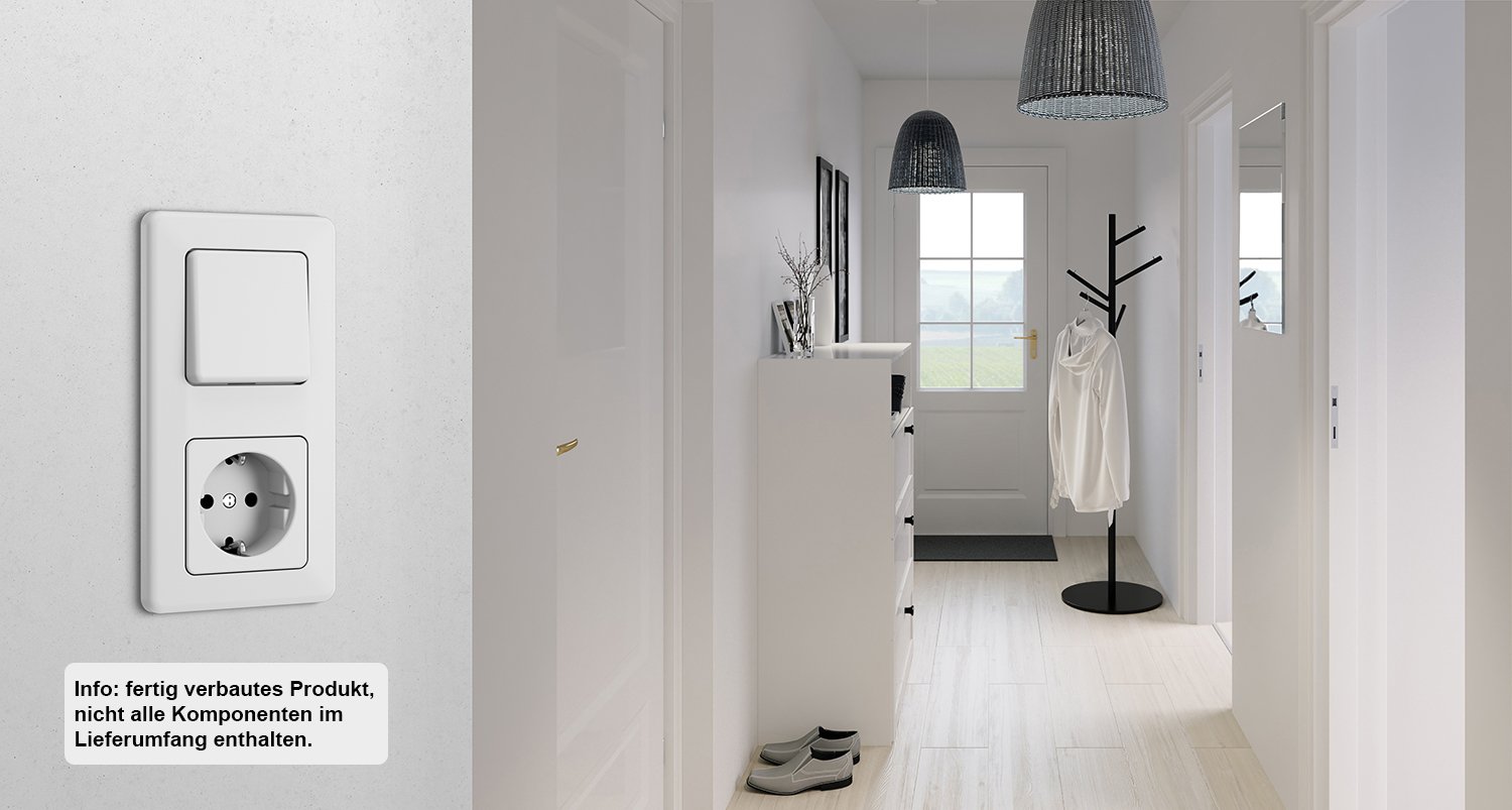 Kopp 303113081 Europa Blanc Arctique, Mat Simple S35709