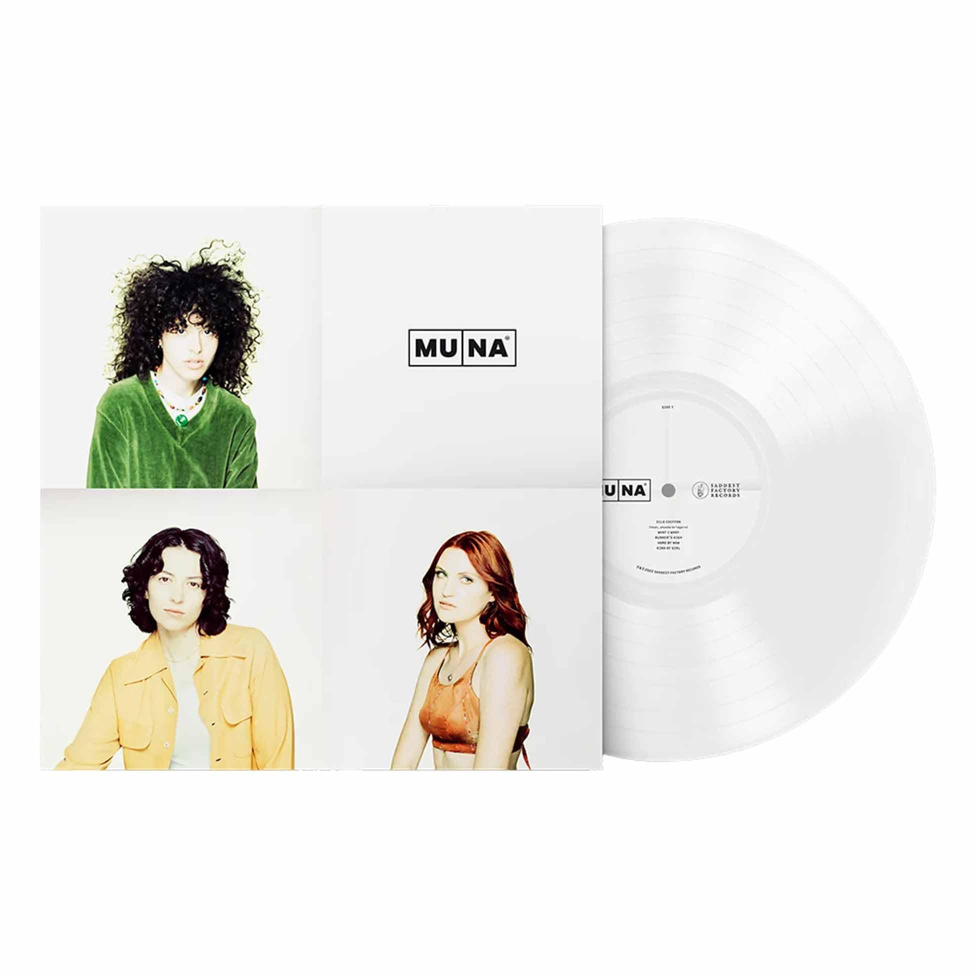 Muna Muna White Opaque Sealed LP Album Vinyl Record SAD005 Saddest Factory - NEW