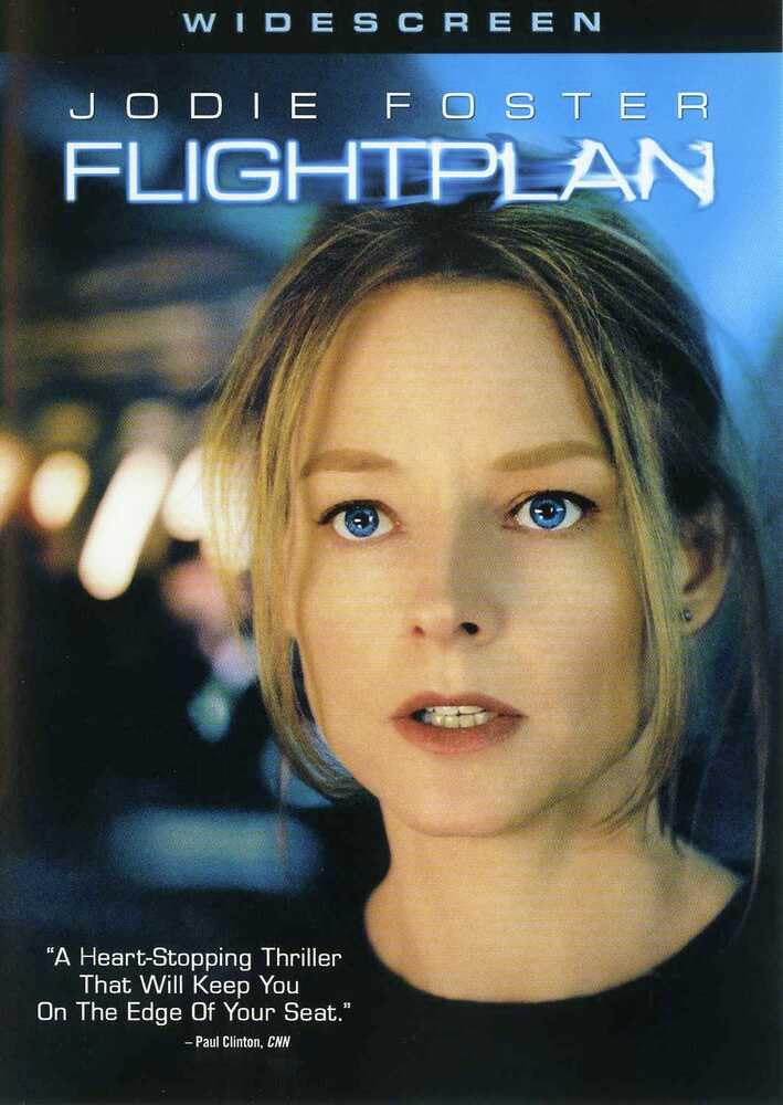 Flightplan (Widescreen) DVD cover featuring Jodie Foster