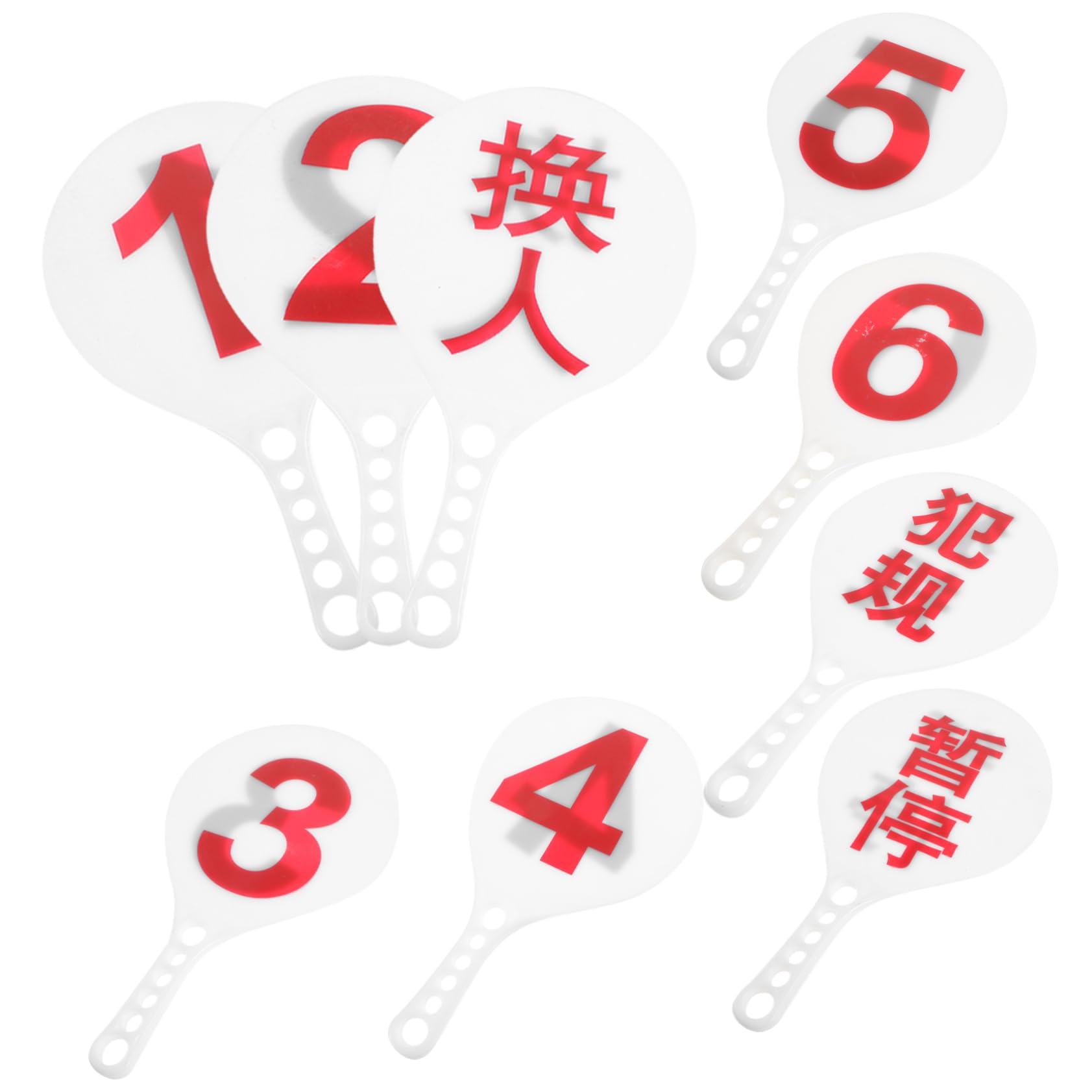 HANABASS Multi-Function Referee Boards Abs Material Match Accessory Kit Basketball Referee Cards for Umpire