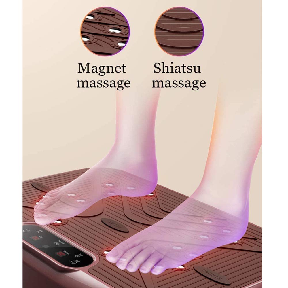 Pedana vibrante Fitness e dimagrimento Pedana vibrante per dimagrire Pedana vibrante oscillante Pedana vibrante Macchina per esercizi Scuotimento di tutto il corpo Telecomando e fasce di resistenza