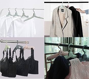 6 Cintres Pliables Voyage - Plastique Coloré Pour Camping Et Maison