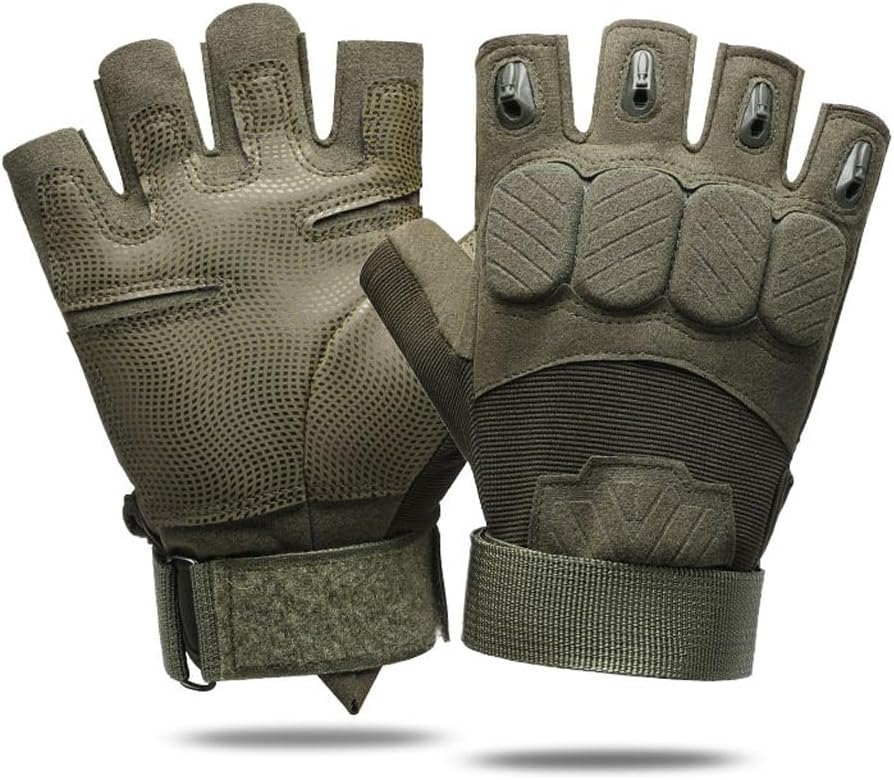 Rock Climbing and Cycling Gloves Non-Slip and Wear-Resistant Half Finger