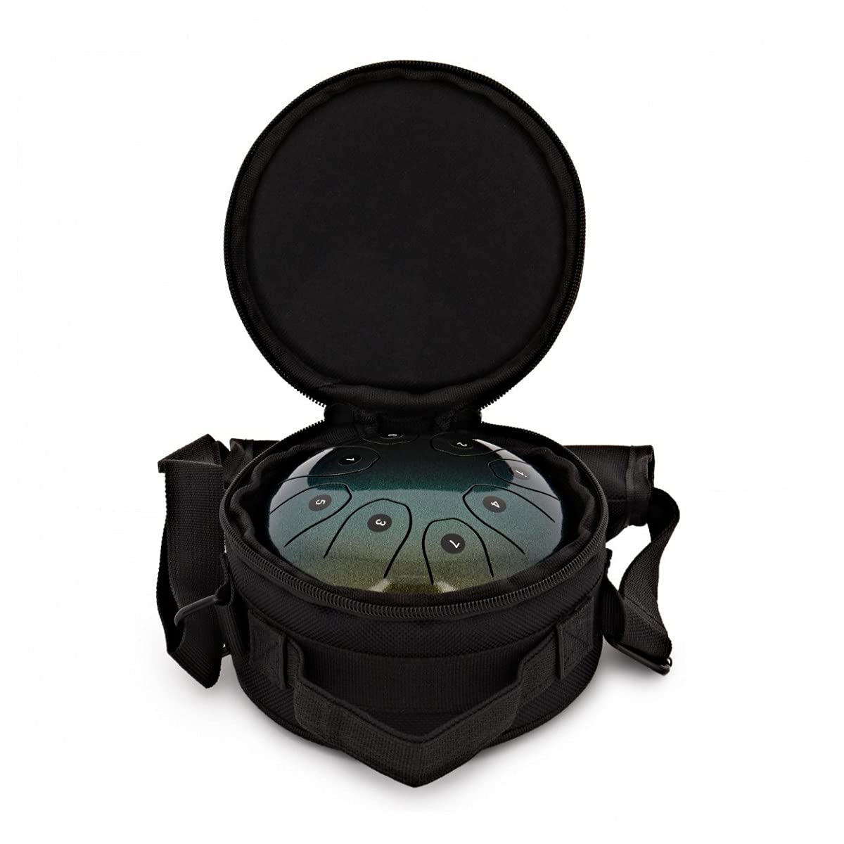 Tamburo a lingua 5,5 pollici con borsa e mazzuole Gear4music Akebono Scale