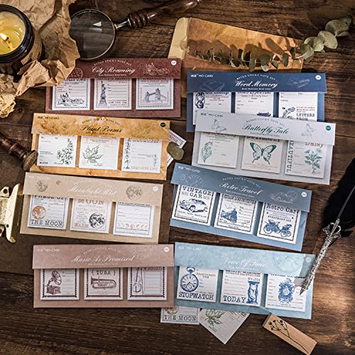 PUDIS メモ用紙 コラージュ 素材 シール フレークシール 和紙ステッカー 大容量 ステッカー 可愛い ins おしゃれ ノートの美化 ミニシール アルバム DIY 手帳の飾り