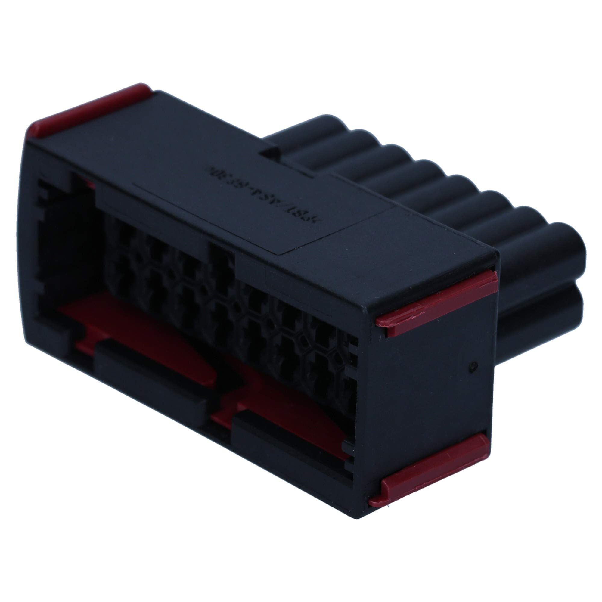 AMP 5x JPT Buchsengehäuse 16 Polig - Stecker Steckverbinder Gehäuse | Junior Power Timer Flachsteckverbinder für KFZ & Sonderfahrzeuge, IP54 Schutzklasse, 0,5-2,5mm² Leiterquerschnitt