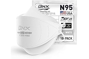 AccuMed N95 Mask MADE IN USA: Breathe Clean with Reliable Protection