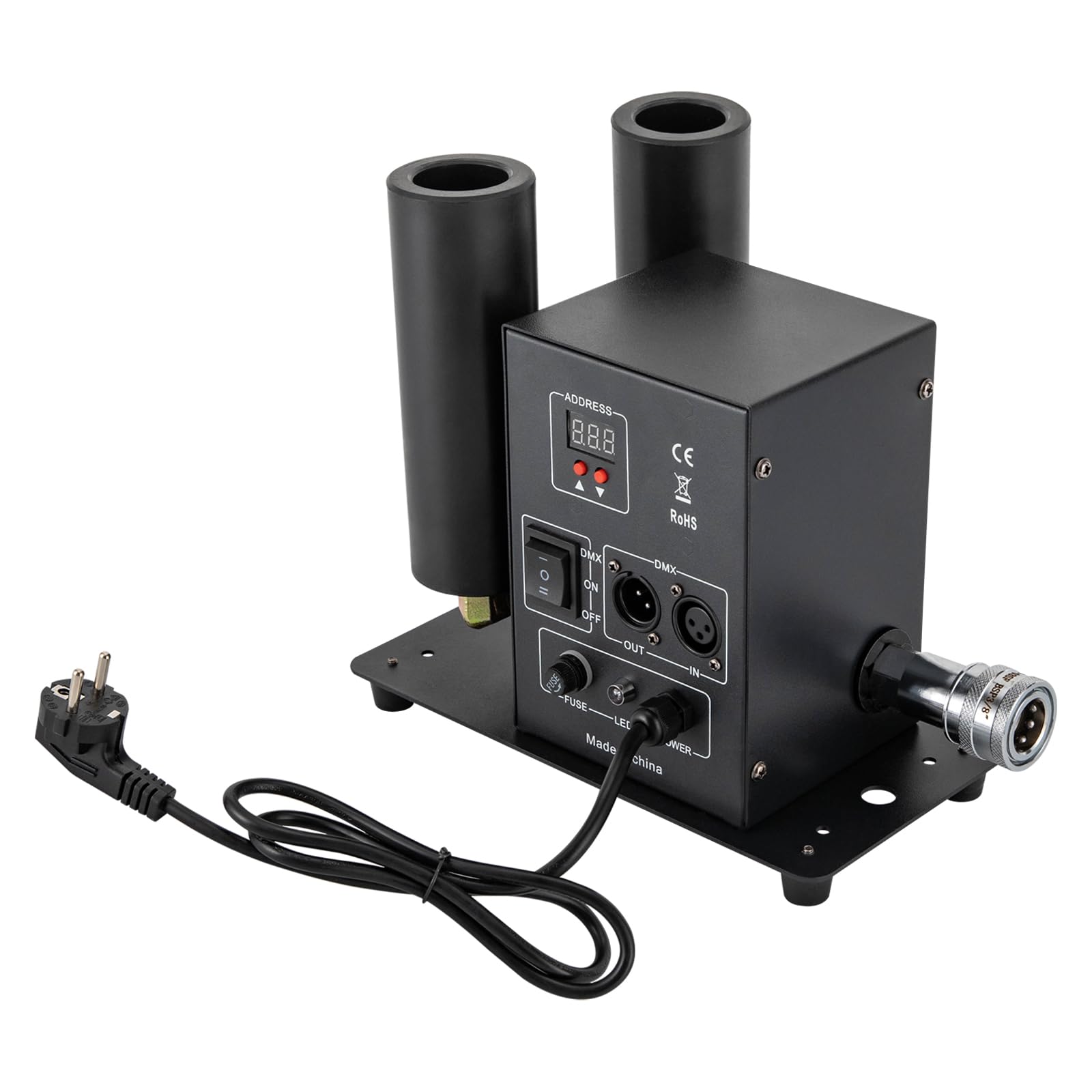 Macchina a getto di CO₂, macchina per nebbia, macchina a colonna, macchina per fumo jet per palcoscenico, matrimonio, bar, prestazioni musicali