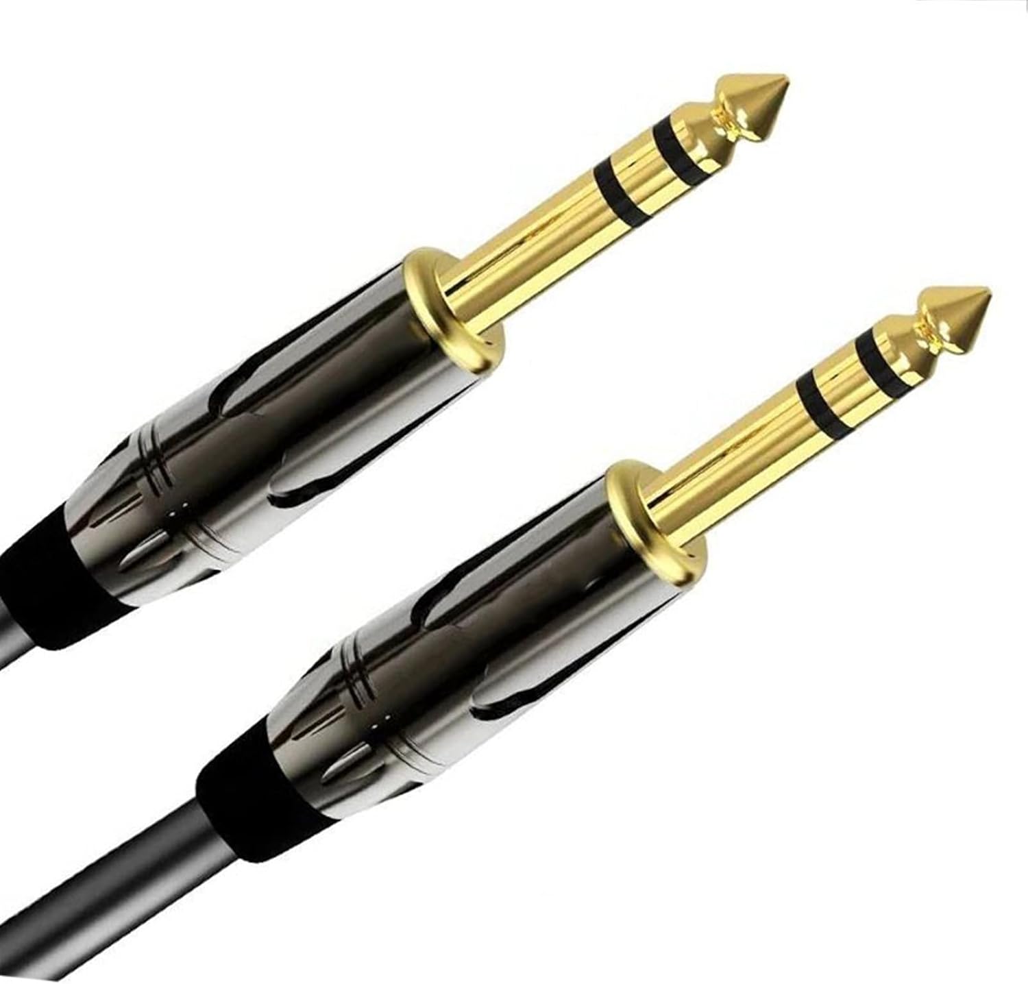 Professional Audio Cable 6.35mm 1/4 TS Guitar Cable Male to Male