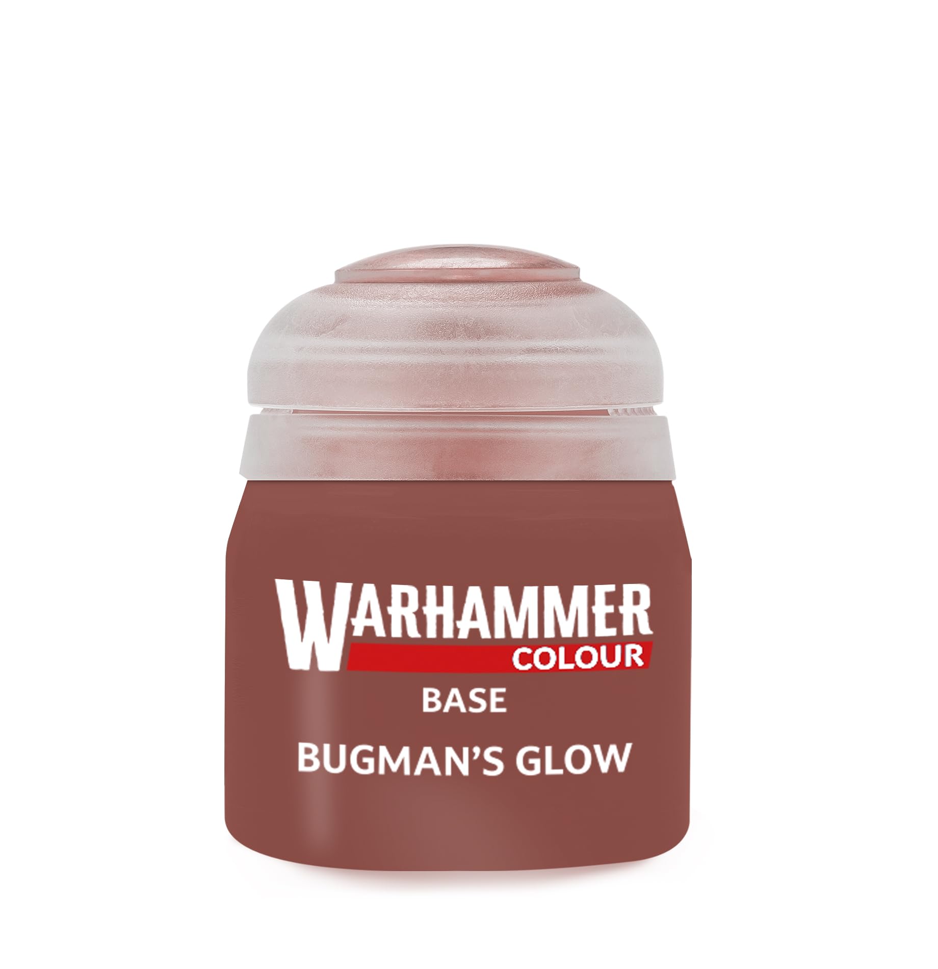Warhammer Colour Base Bugman's Glow Acrylic Paint, 12ml