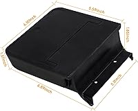 Vista 4 de BESTAOO Caja de almacenamiento oculta One-Touch para Jeep Wrangler JL JLU Gladiator JT 4XE 2018 2019 2020 2021 2022 2023 2024 2025 Accesorios 2/4