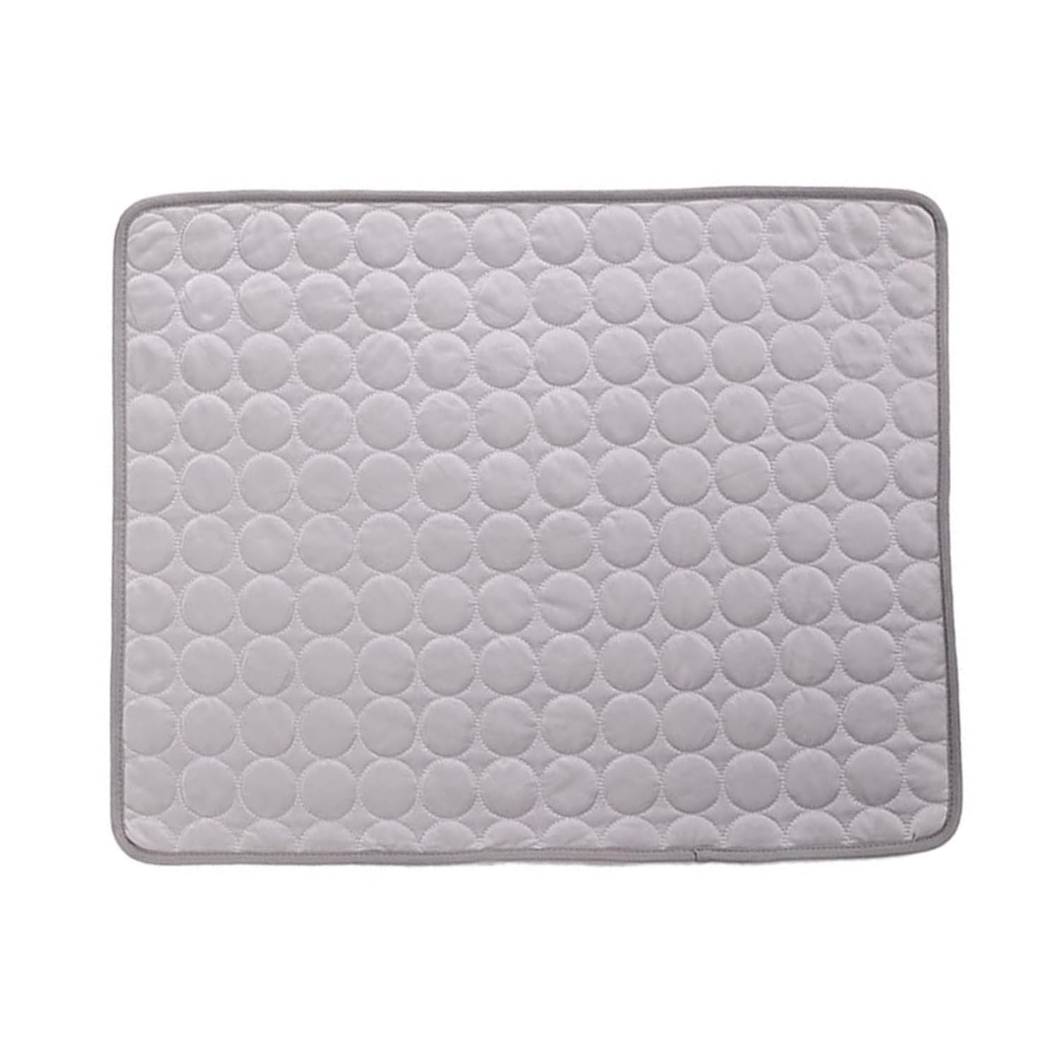 Kuber Industries Rectangular Dog & Cat Bed|Premium Cool Ice Silk with Polyester with Bottom Mesh|Multi-Utility Self-Cooling Pad for Dog & Cat|Light-weight & Durable Dog Bed|ZQCJ001G-L|Grey (B0CX4VDDPG) Amazon Price History, Amazon Price Tracker
