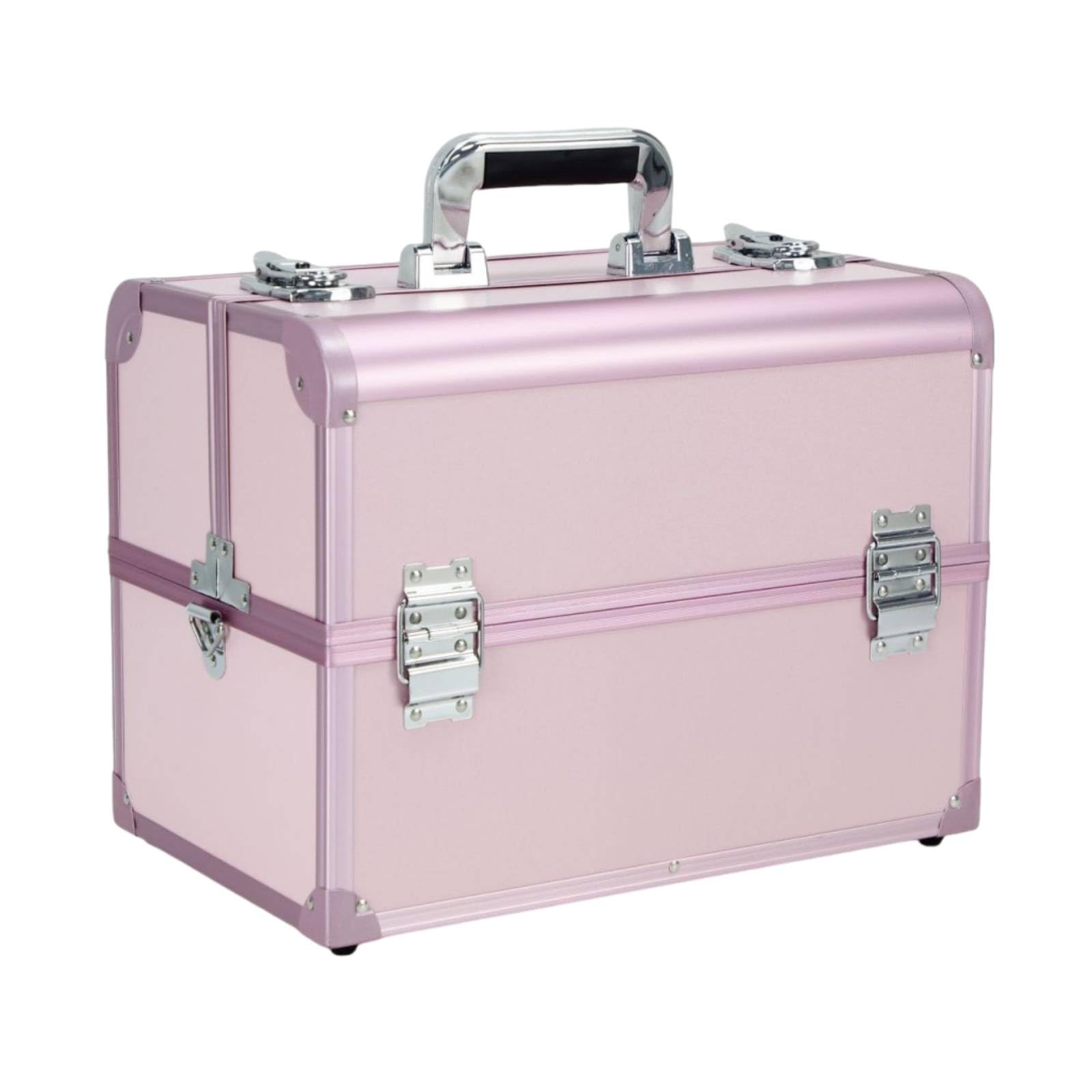 predolo Valigetta Trucco Rigida Portatile Beauty Case con Scomparti da Organizzatore per Estetiste,