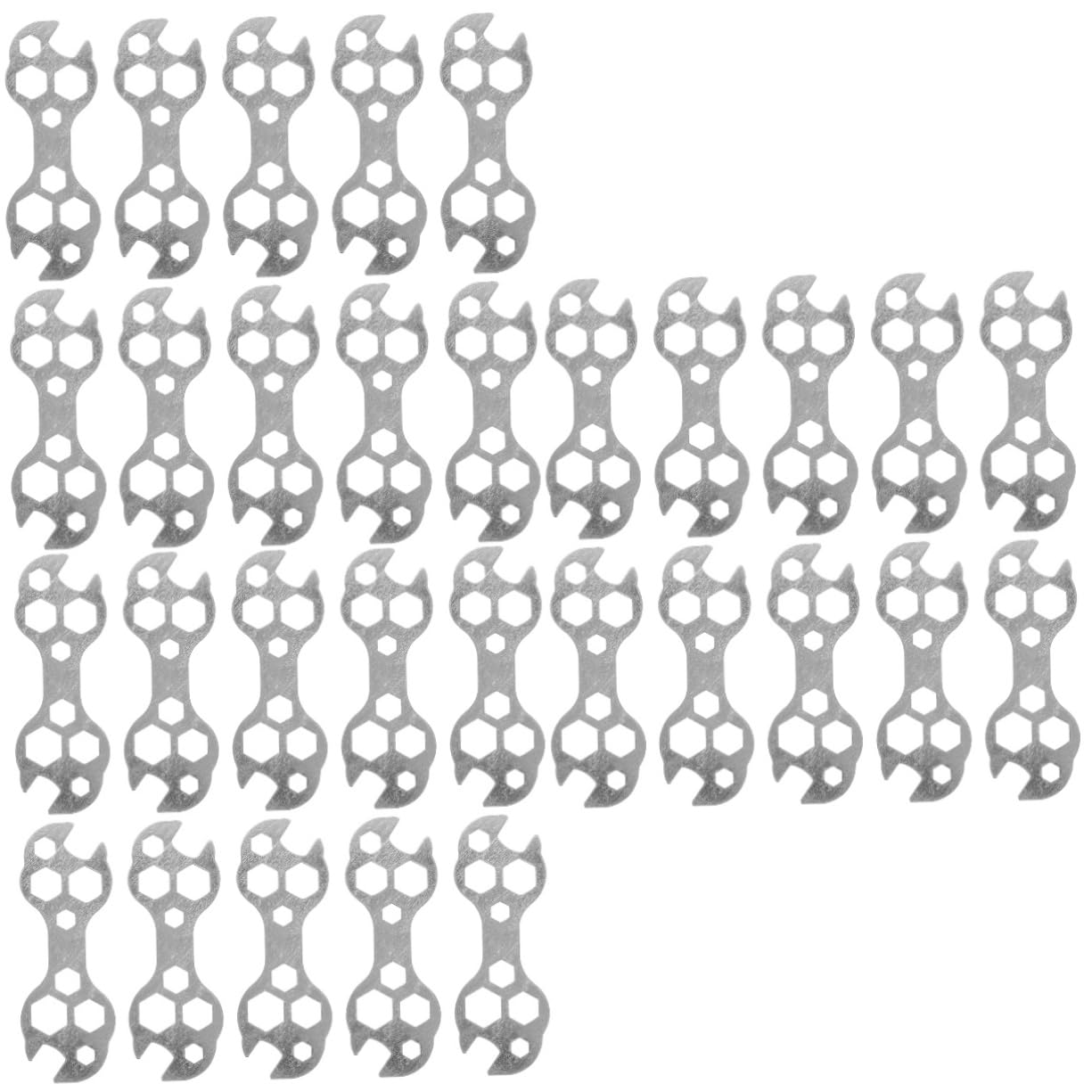 Toddmomy 3 Set Chiave Multi Foro Per Strumento Riparazione E Versatile Per Bici Adatto Per Attività All E Riparazioni 10 * 3