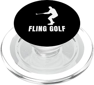 Funny Fling Golf Fun Father’s Day Design, Classic Fling Golf PopSockets MagSafe PopGrip for iPhone