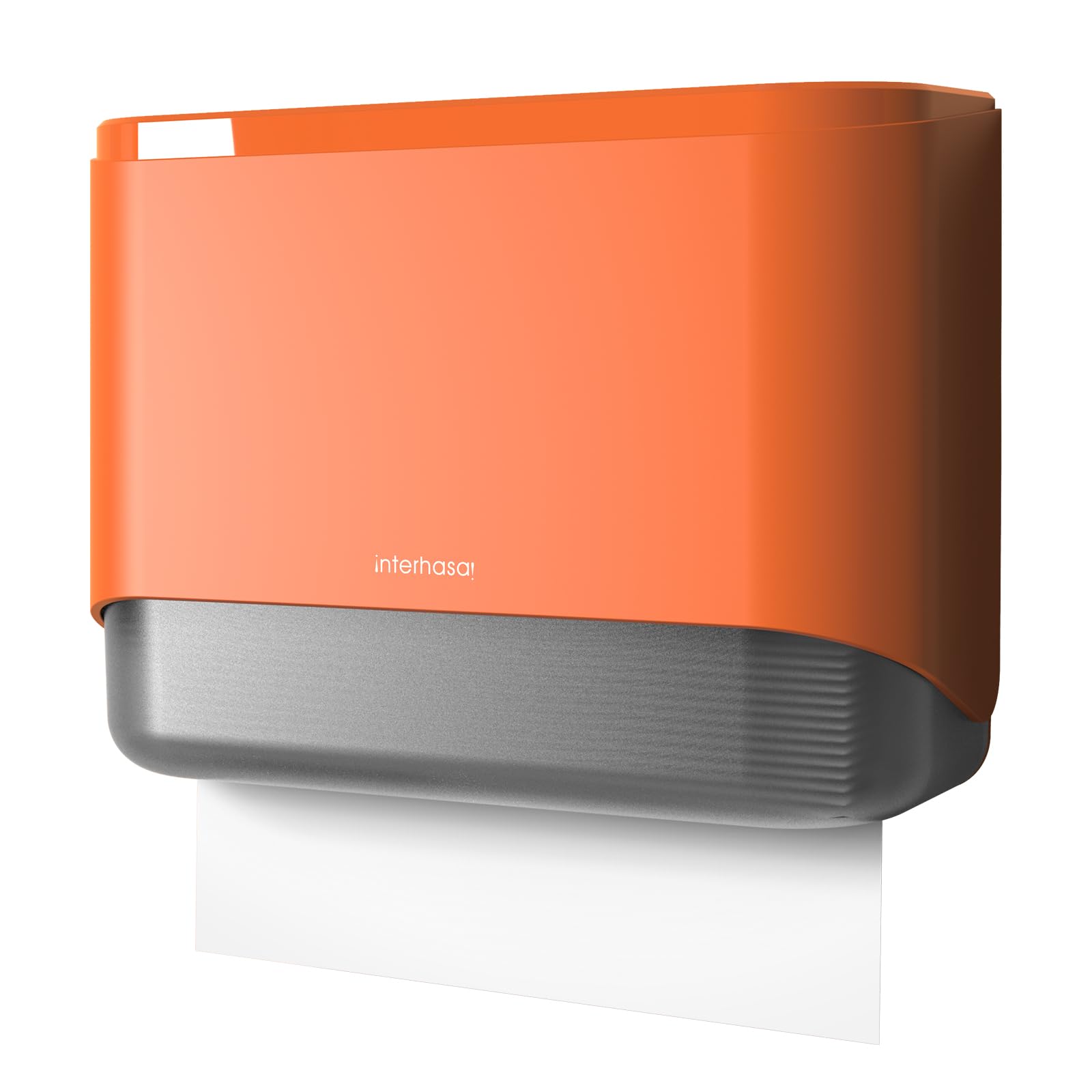 Distributore Di Asciugamani Di Carta Da Parete Per Uso Commerciale - Capacit&agrave; 200 Salviette, Design Moderno Con Finestra Trasparente