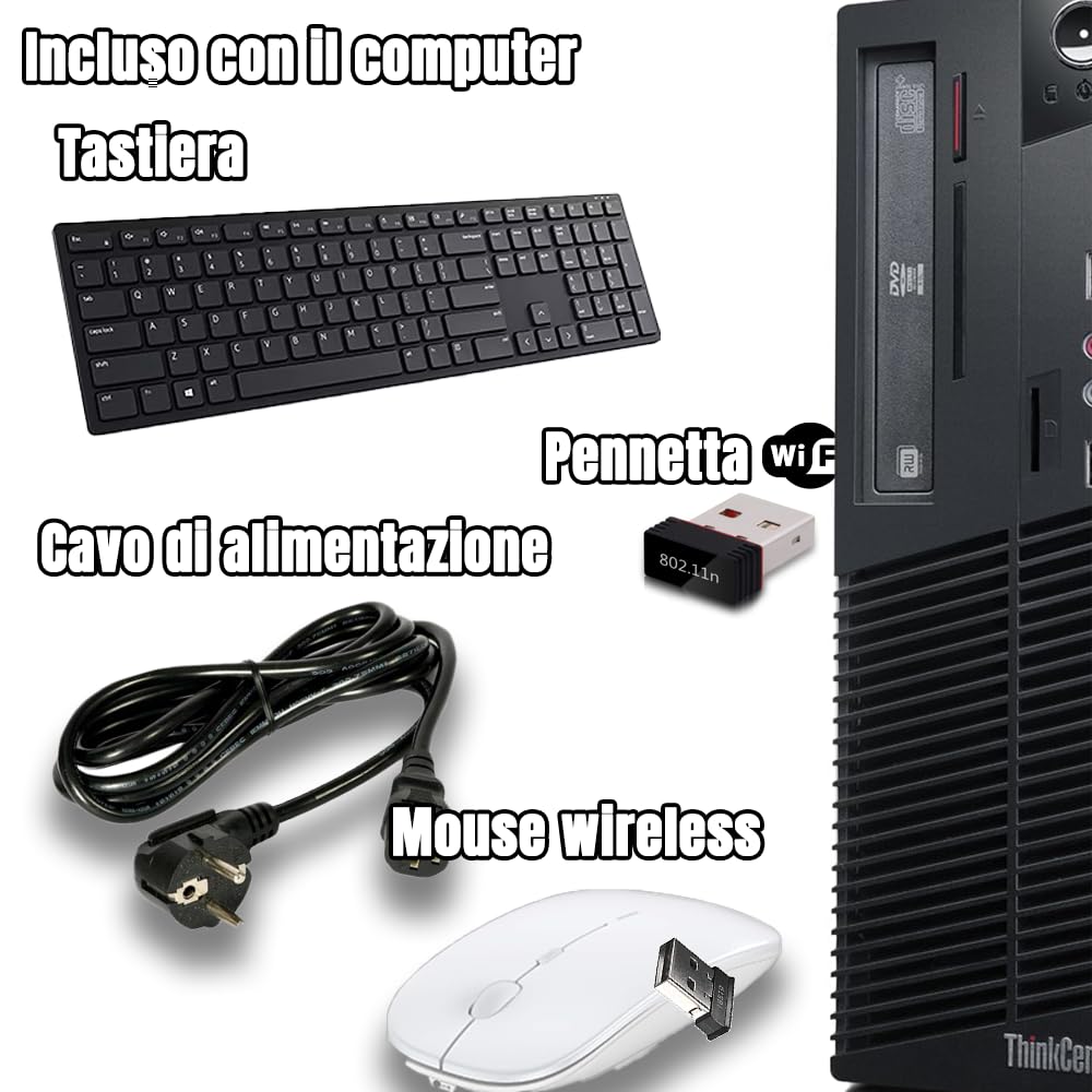 Lenovo ThinkCentre M93 SFF Win10 Pro Masaüstü PC | Intel Core i5