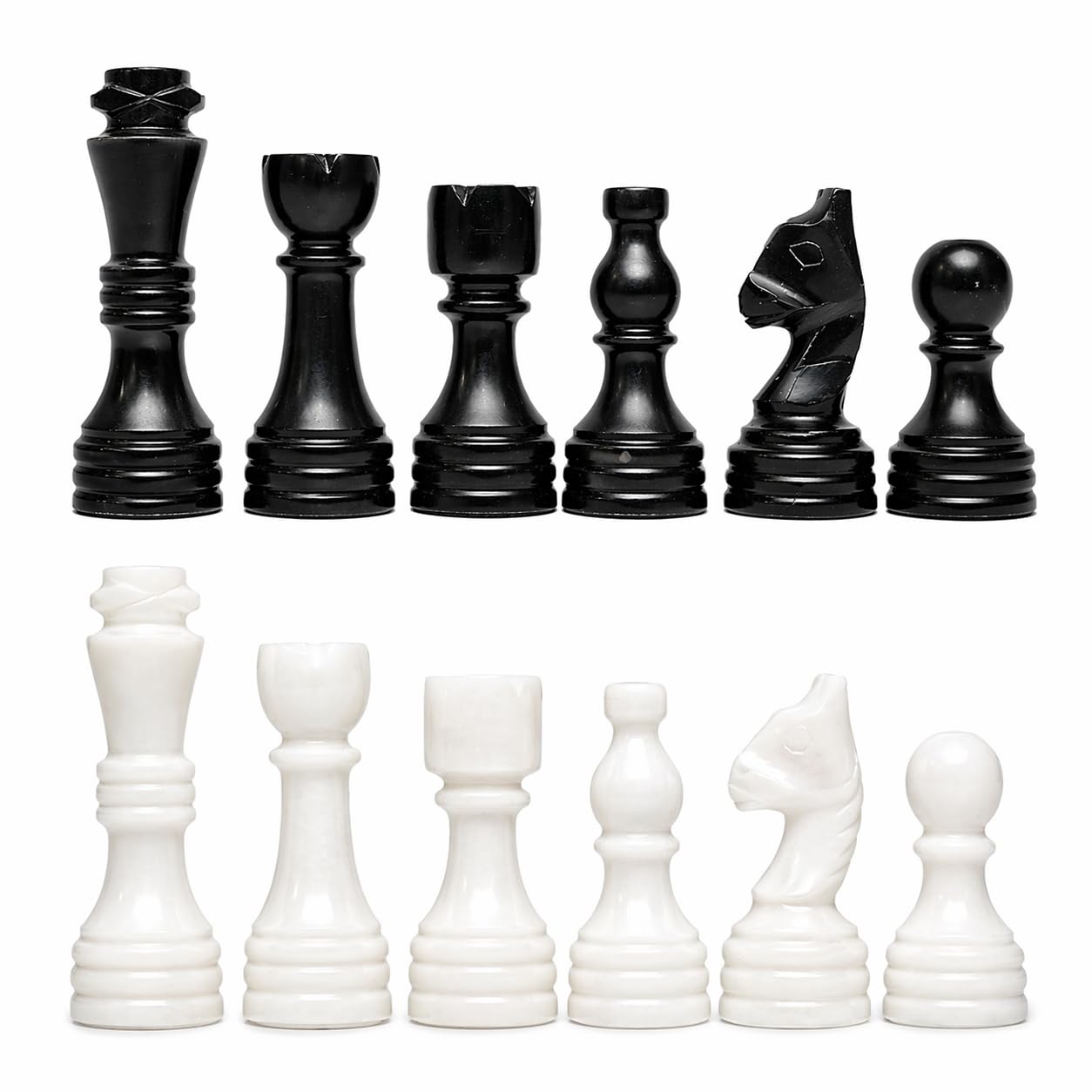 Amazon.com: OceanicX Handcrafted Premium Marble Chess Pieces Set