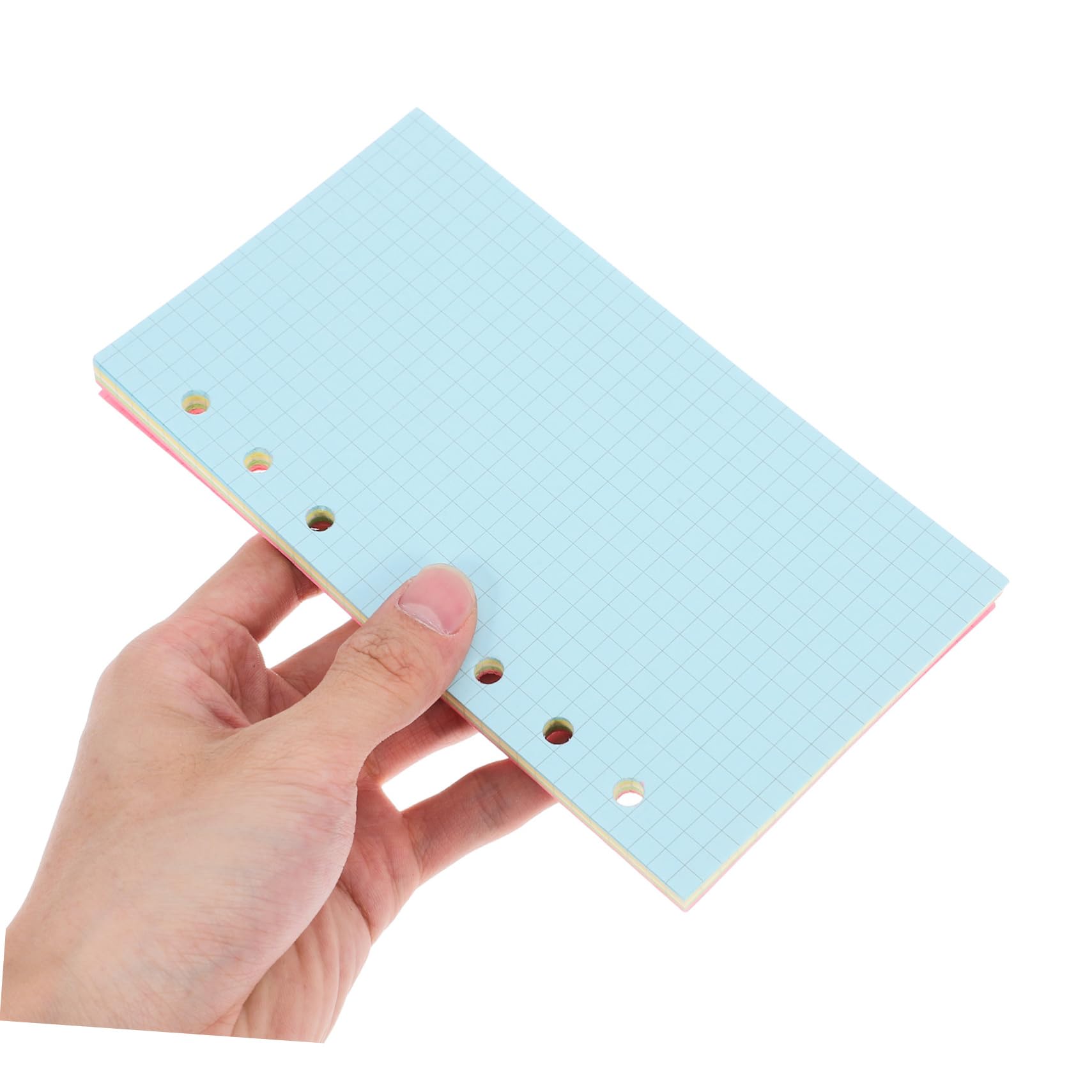 Homoyoyo Set da 2 Confezioni Carta per Planner a 6 Anelli Pagine Staccabili per Scuola e Casa