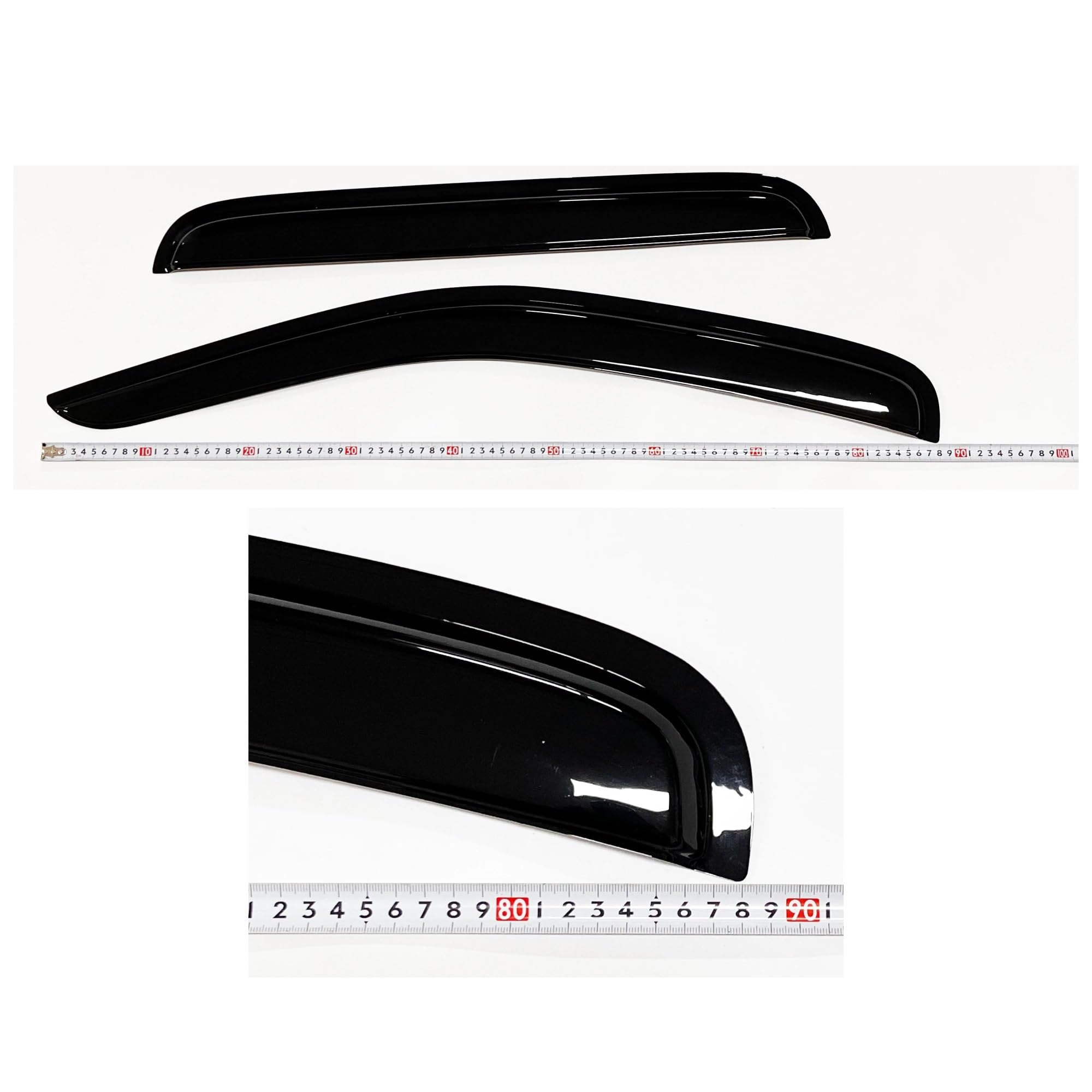 Deflectores Viento 4 Piezas Protectores De Lluvia Viseras Ventana Parasol Cubierta Solar para Nissan para Navara 2004-2015 Cabina Doble Escudo Meteorológico
