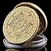 Mexico Mayan Aztec Calendar – Ancient Prophecy Collectible Coin, Durable Cultural Artifact with Protective Case