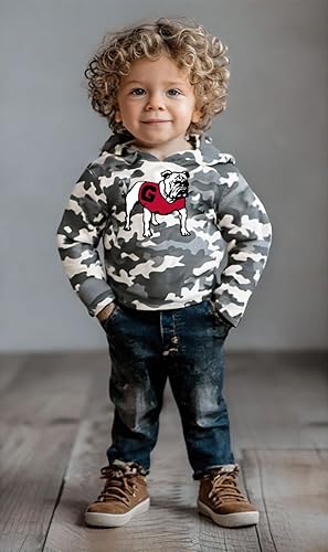 Miniatura 3 de Wes and Willy Camiseta de manga larga con capucha de camuflaje para niños