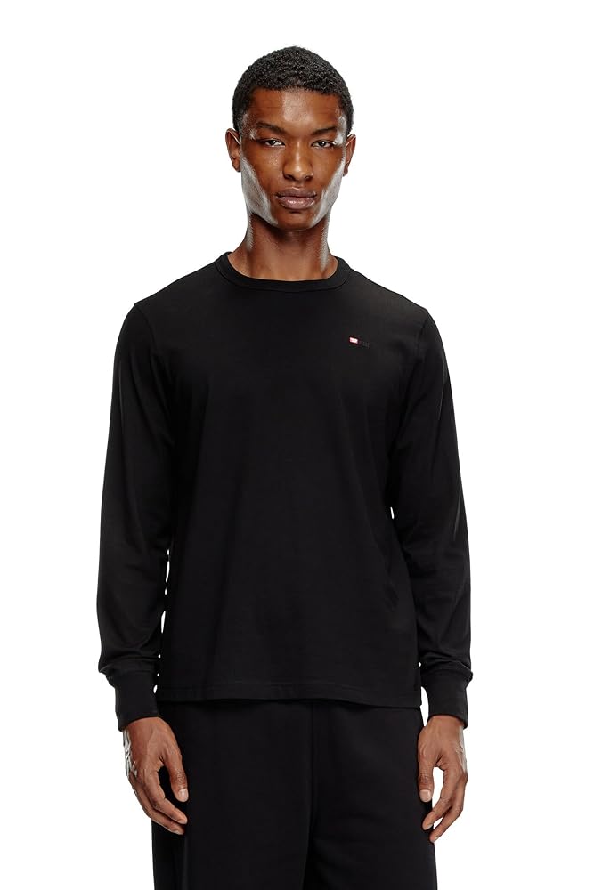 Diesel Tシャツ　ブラック DIESEL ディーゼル メンズ Tシャツ T JUST DOVAL PJ A03819