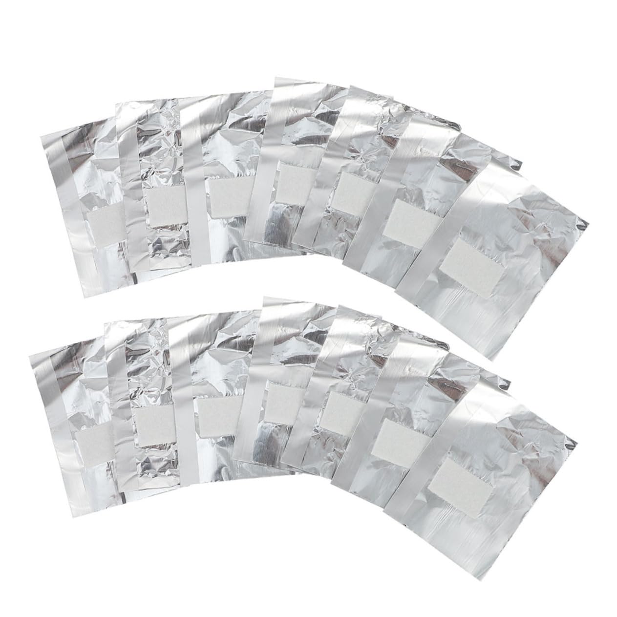 Beatifufu 150pcs Gel Polish Remover Wraps Soak off Gel Nail Art Foil - Nail Tin Foil