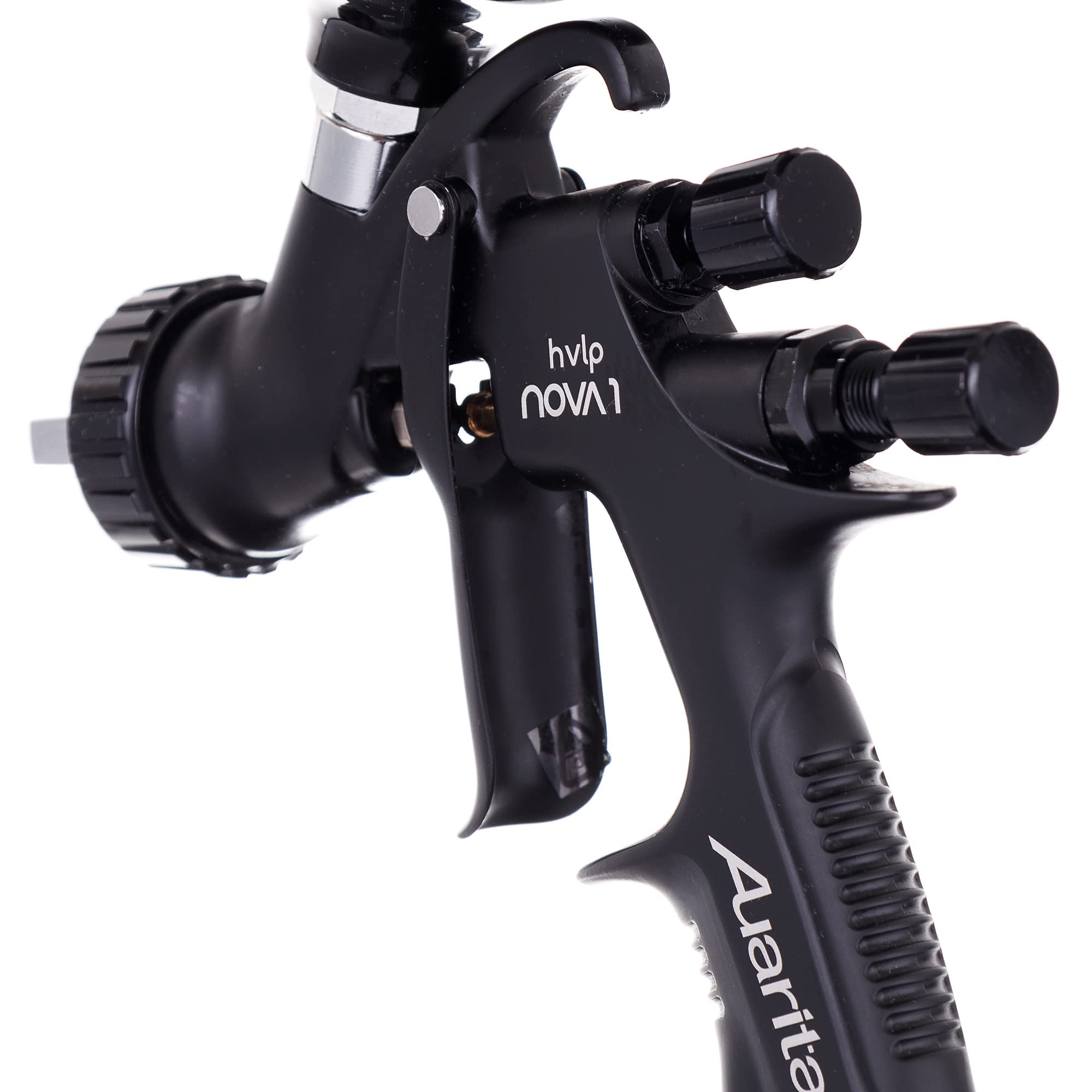 Kastor Pistolet à Peinture de Pulvérisation NOVA 1 AUARITA HVLP Buse 1.8mm BLACK