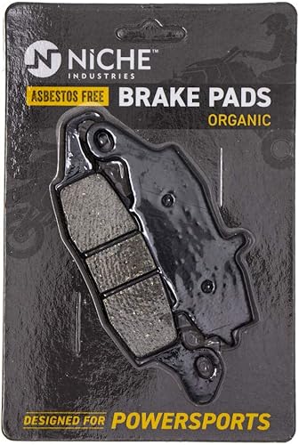NICHE Pastillas de Freno para Suzuki SV650S Katana 600 750 Kawasaki Ninja 650R Z750S Frente Orgánico