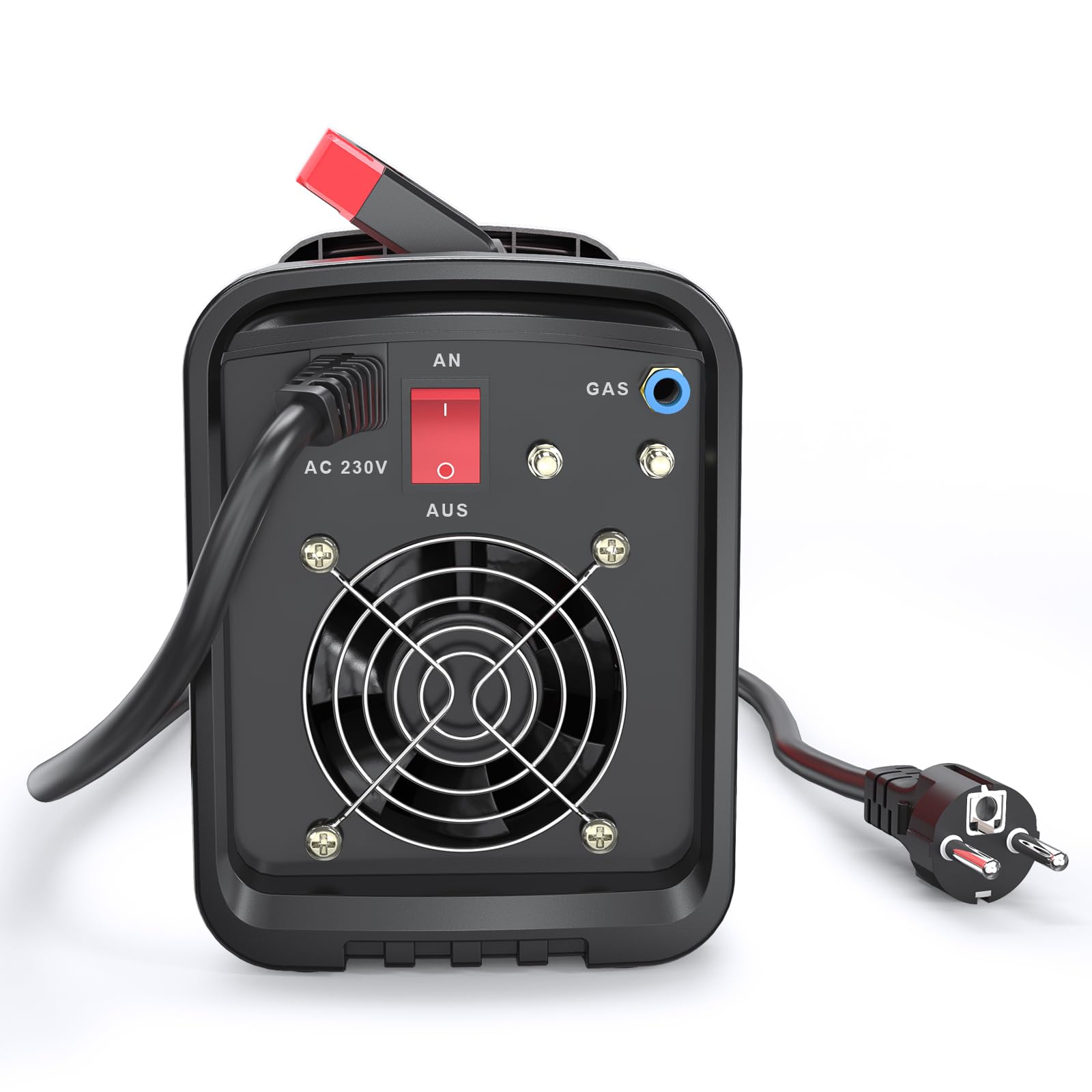 VECTOR WELDING Taglierina al plasma da 50 A, accensione ad alta frequenza con inverter IGBT | accensione pilota senza contatto, protezione da sovraccarico, display digitale, raffreddamento forzato, taglio fino a 12 mm