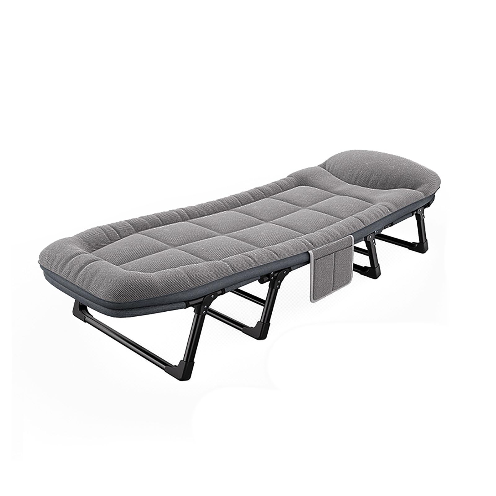 JYHCD Adjustable Reclining Lounge Bed Foldable