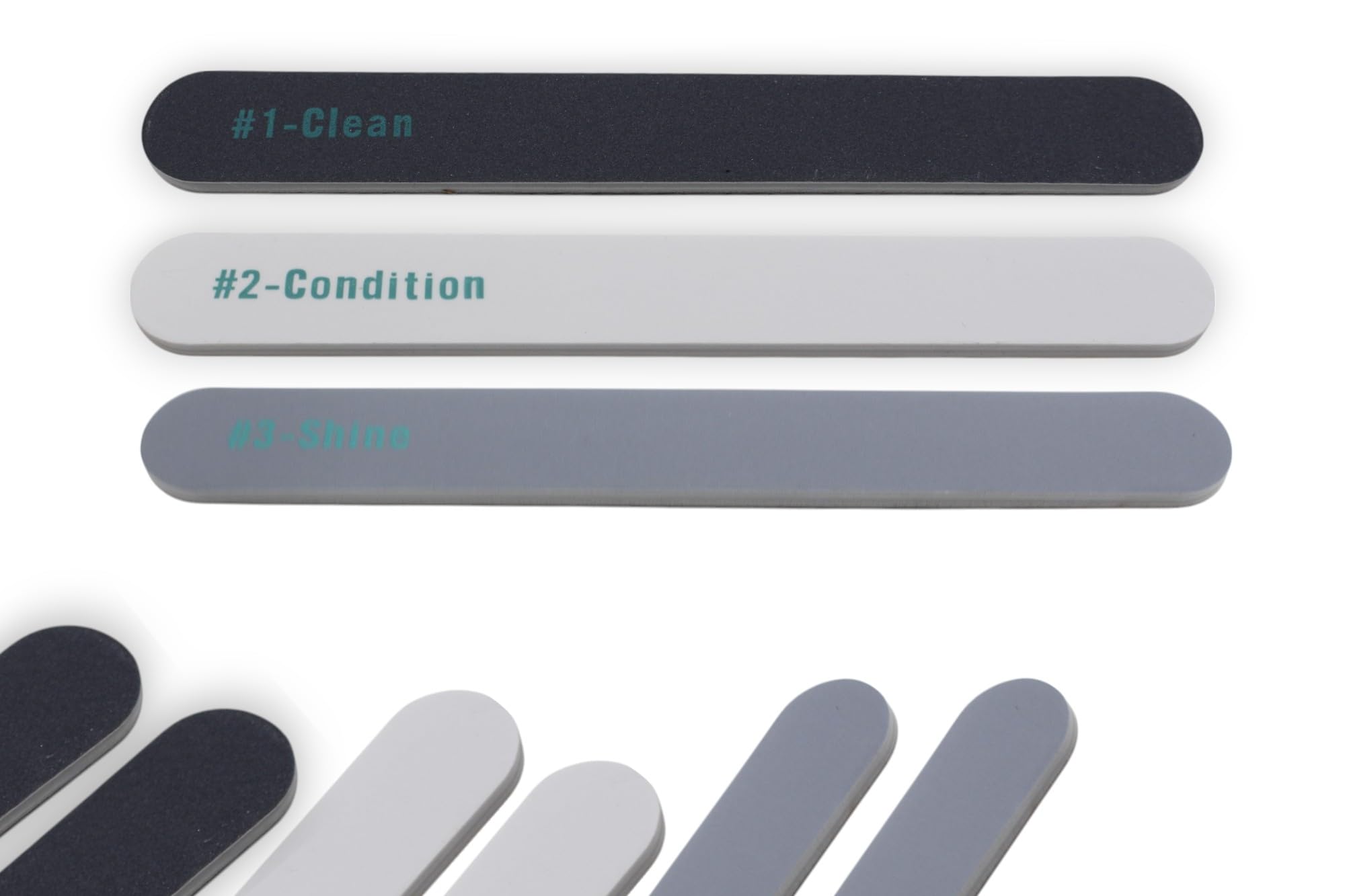 DreamCut Nail Buffing System – 9 Piece Nail Grooming Tool Set – Includes Three 3-Piece Kits for Professional and at-Home Manicure Care – Premium Nail File System for Smooth, Shiny Nails