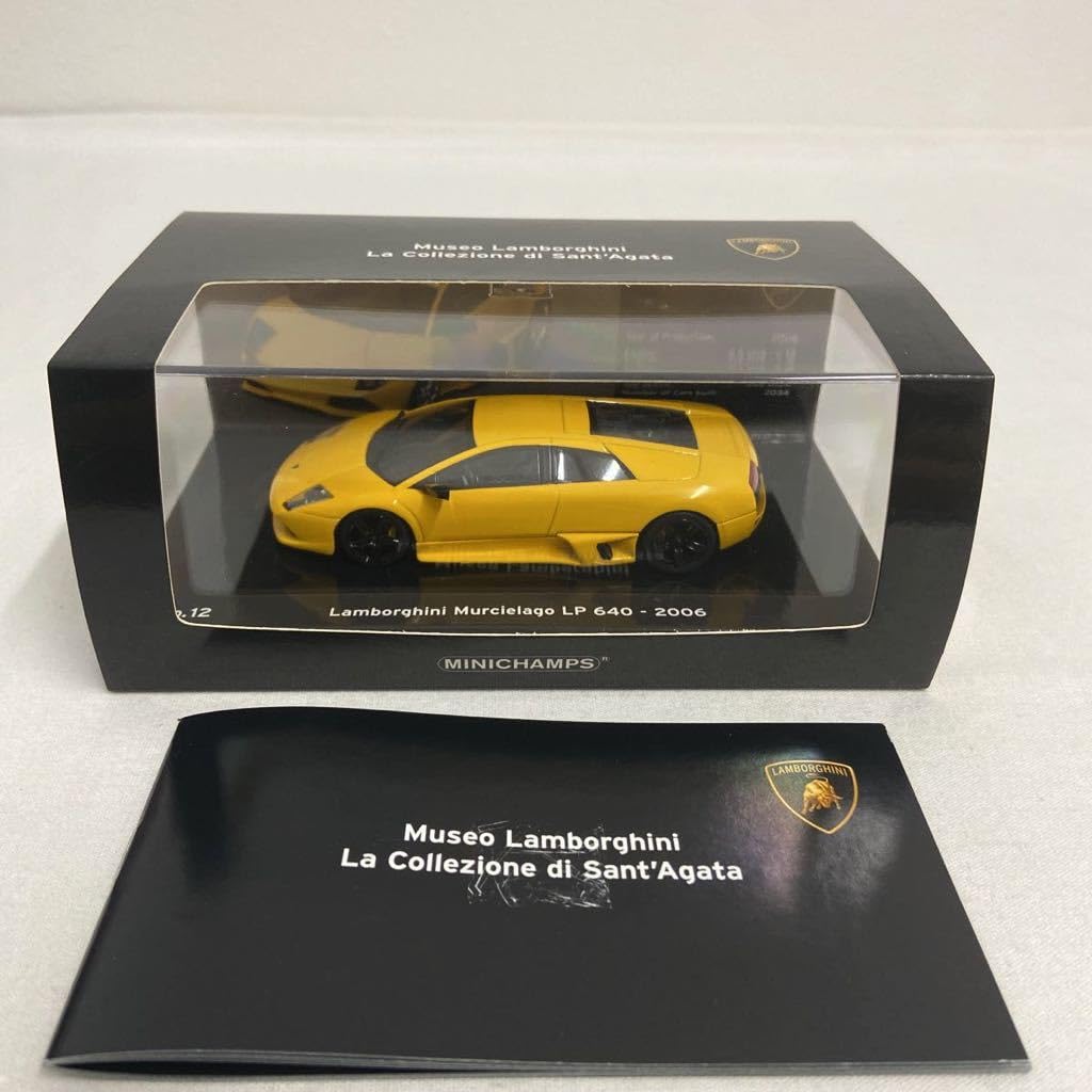 Amazon.co.jp: Limited Edition MINICHAMPS 1/43 Lamborghini