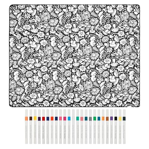 Couverture de coloriage DIY : le cadeau d'anniversaire créatif idéal