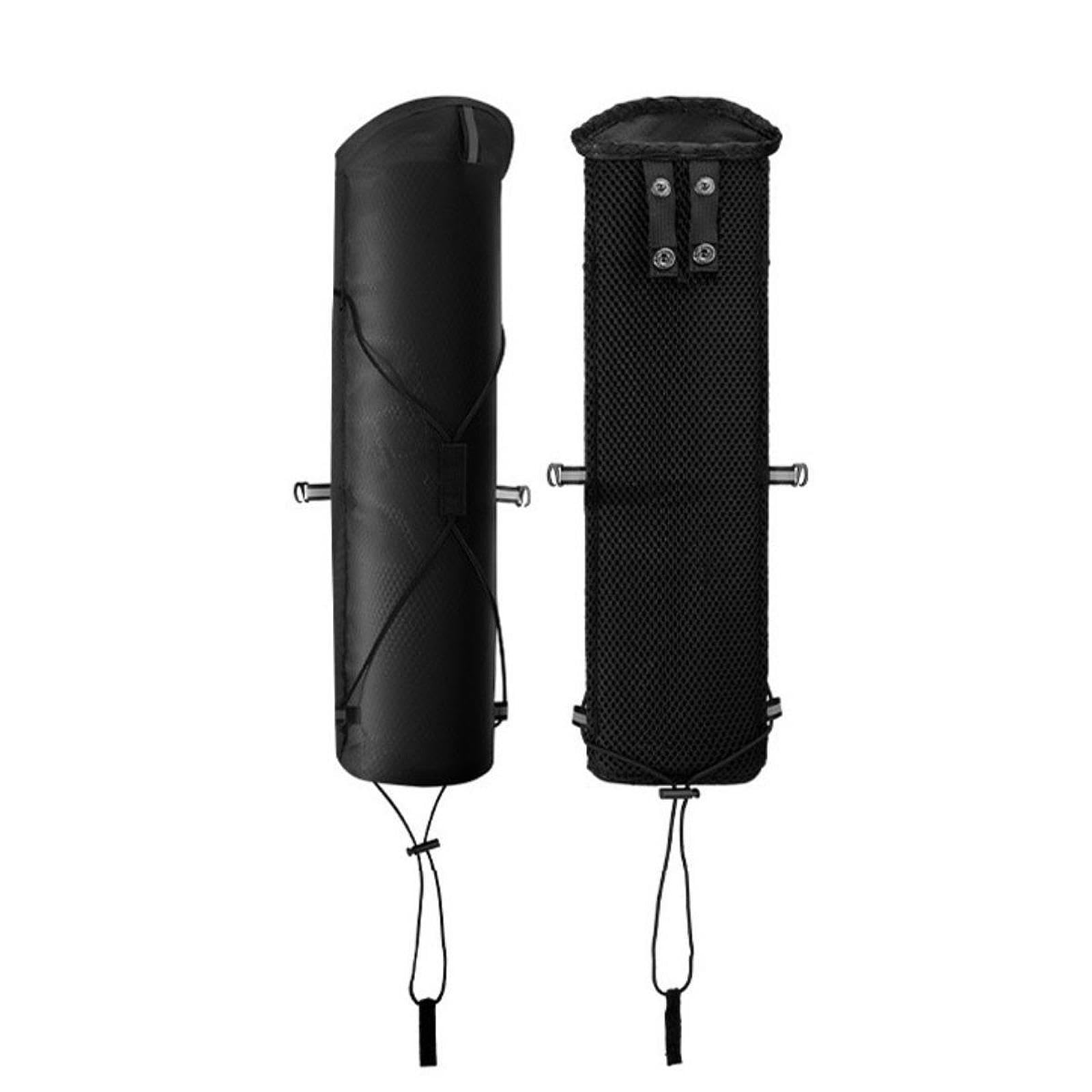 Almencla Borsa Porta Bastoncini da Trekking per Zaino Vest Sacca Porta Bastoni Pieghevole Impermeabile Poliestere Custodia Versatile Hiking Organizer