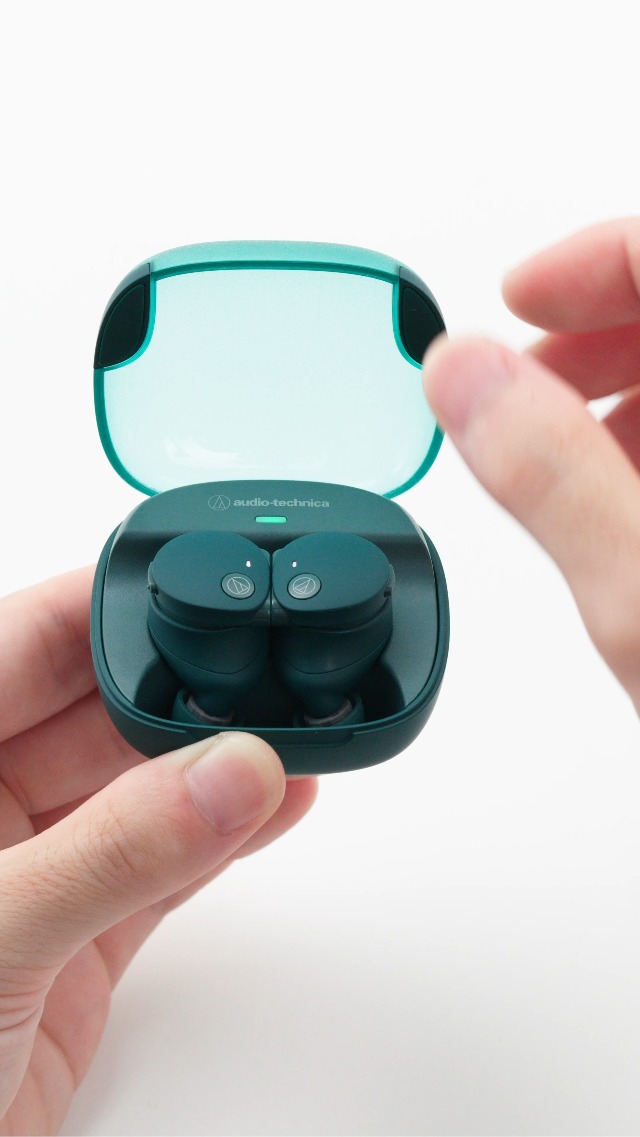 Amazon.co.jp: Audio-Technica ATH-CKS50TW2 GR(E) Wireless Earphones