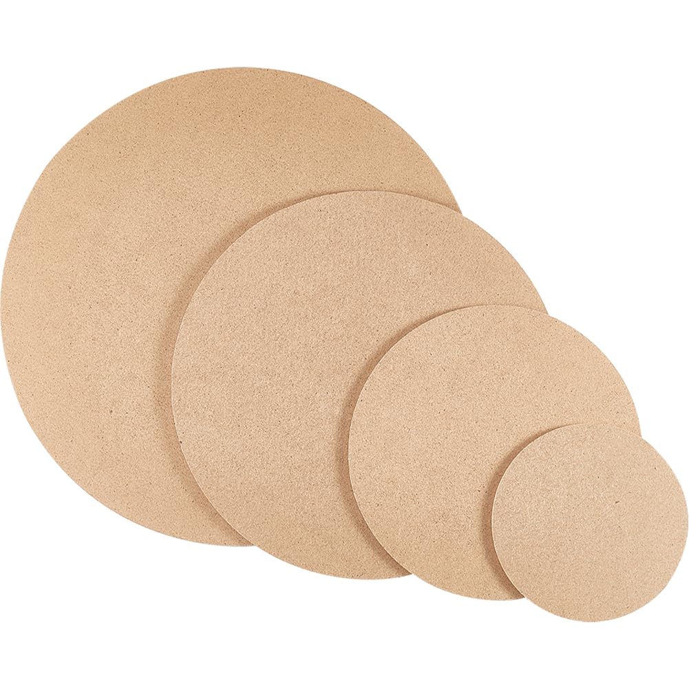 Kssvzz 3 Stück MDF Holzplatten Zum Basteln, 2mm Mittlere Dichte