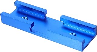 STAHAD 1 Peça Conector T-Track Kit De Interseção Medidor De Esquadria Orbital Braçadeira De Mesa Acessórios De Skate Acessórios De Roteador Marcenaria DIY Adereço Acessório De Marcenaria