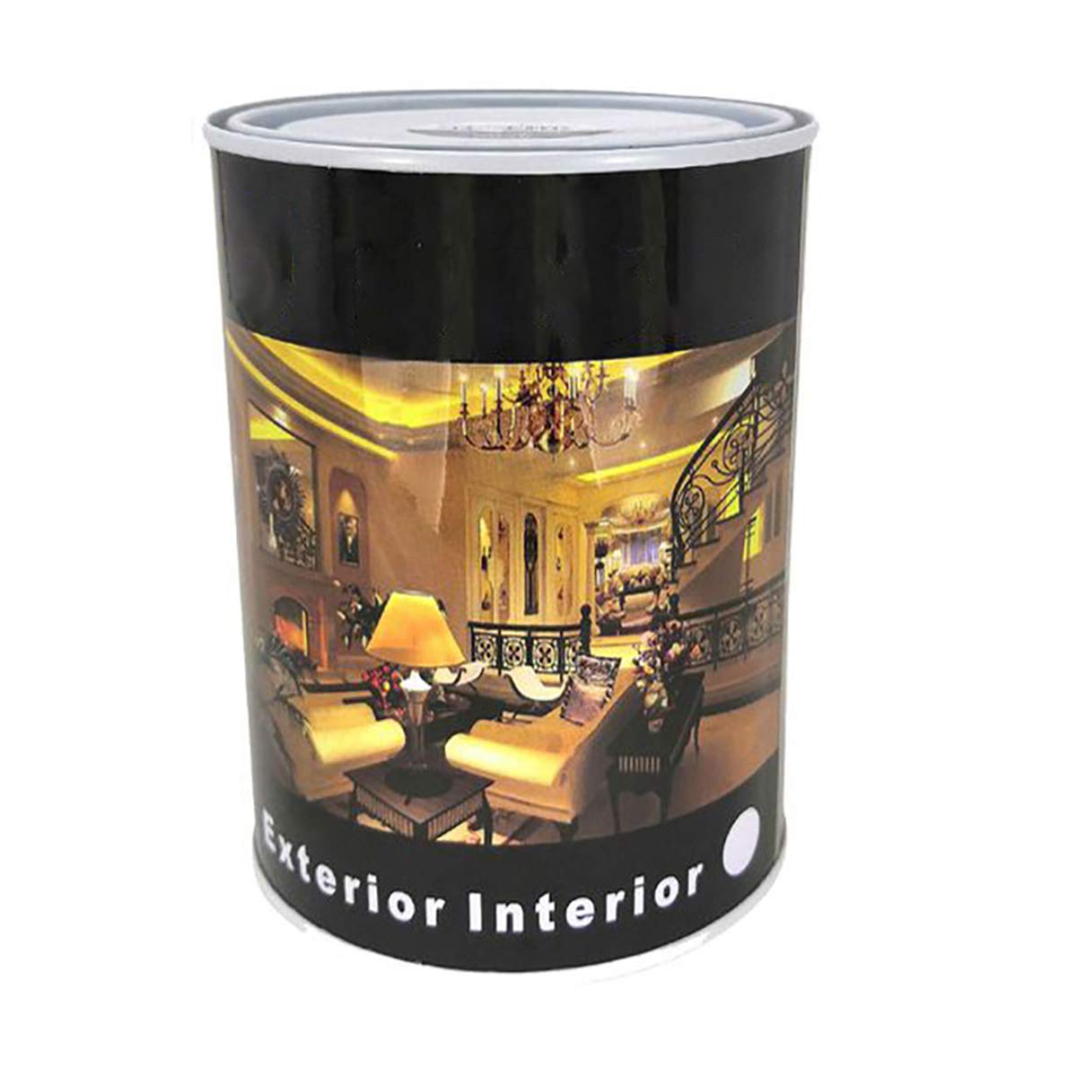 H HANSEL HOME Pintura Esmalte al Disolvente para Madera y Metal, Pintura Alquidica de Rápido Secado para Superfícies Interiores y Exteriores(Negro Satinado, 125 ML) — view 45
