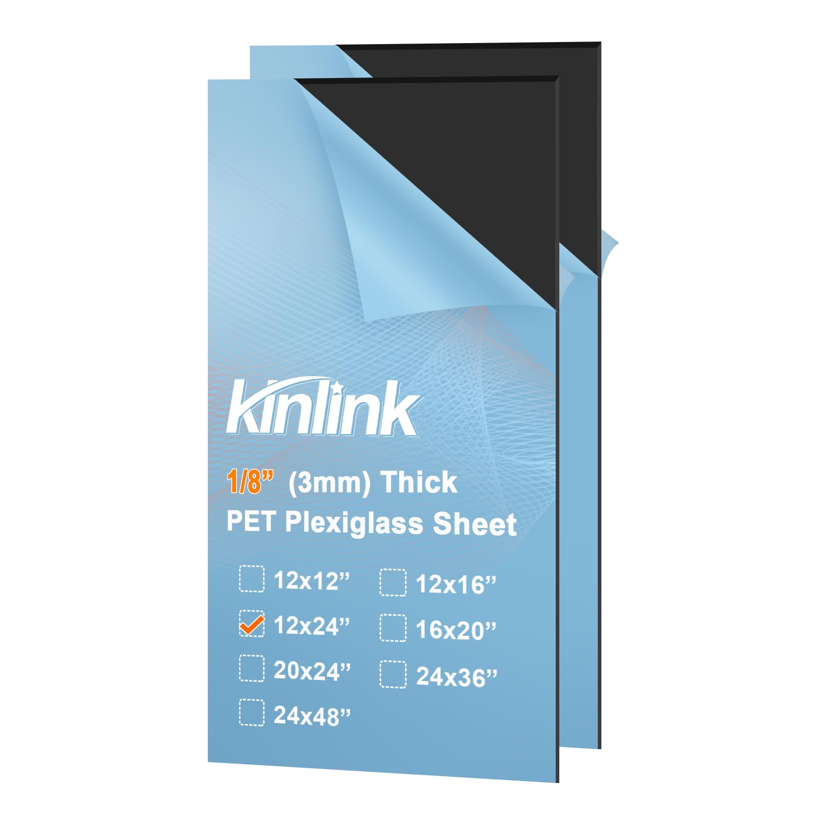Clear Plexiglass Sheets - 5 Pack -23