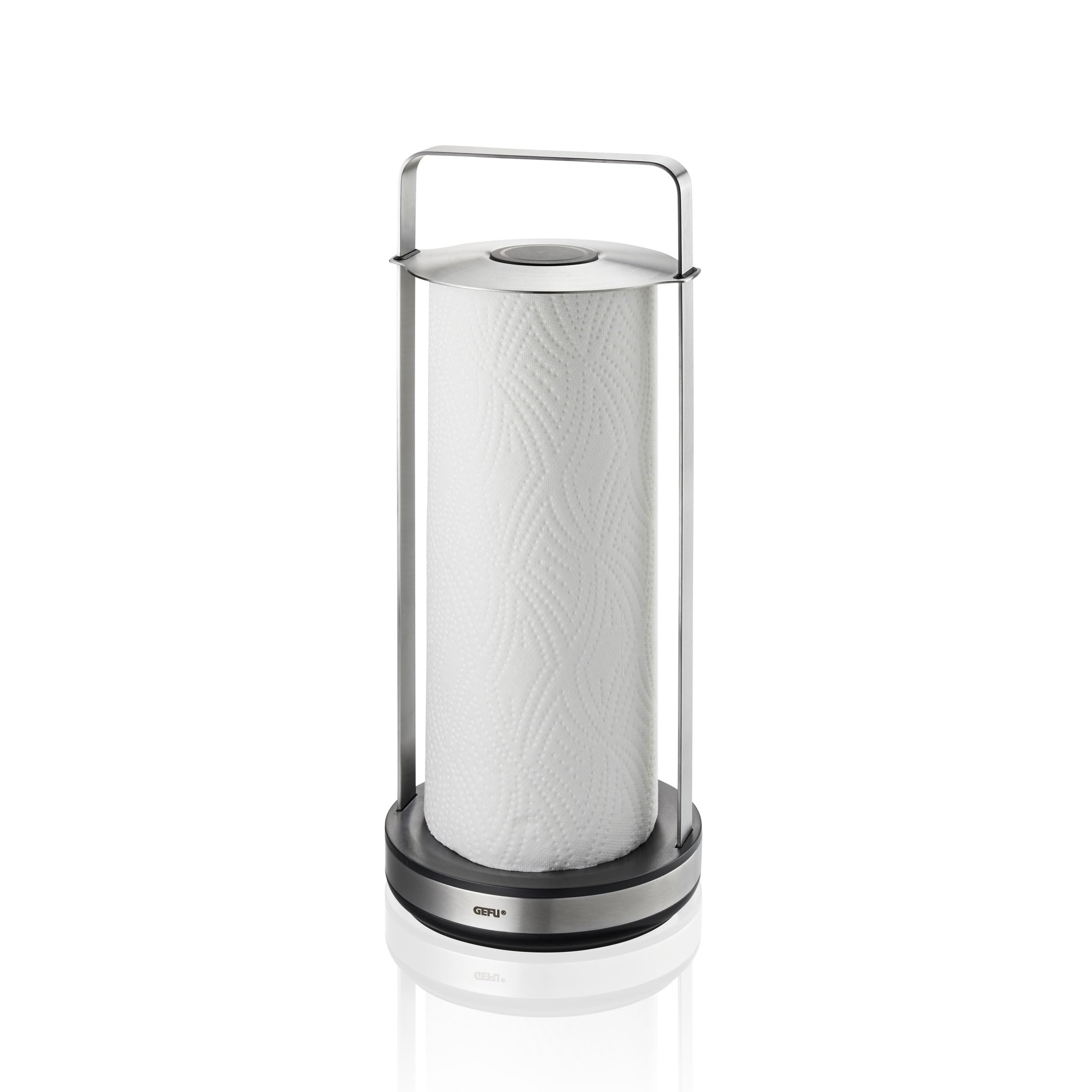 Soporte para rollos de cocina estable de acero inoxidable GEFU SMARTLINE