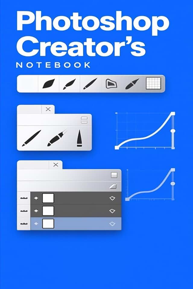 Photoshop Creator’s Notebook: A Digital Artist’s Notebook for Design Ideas, Layers, Tools & Creative Planning